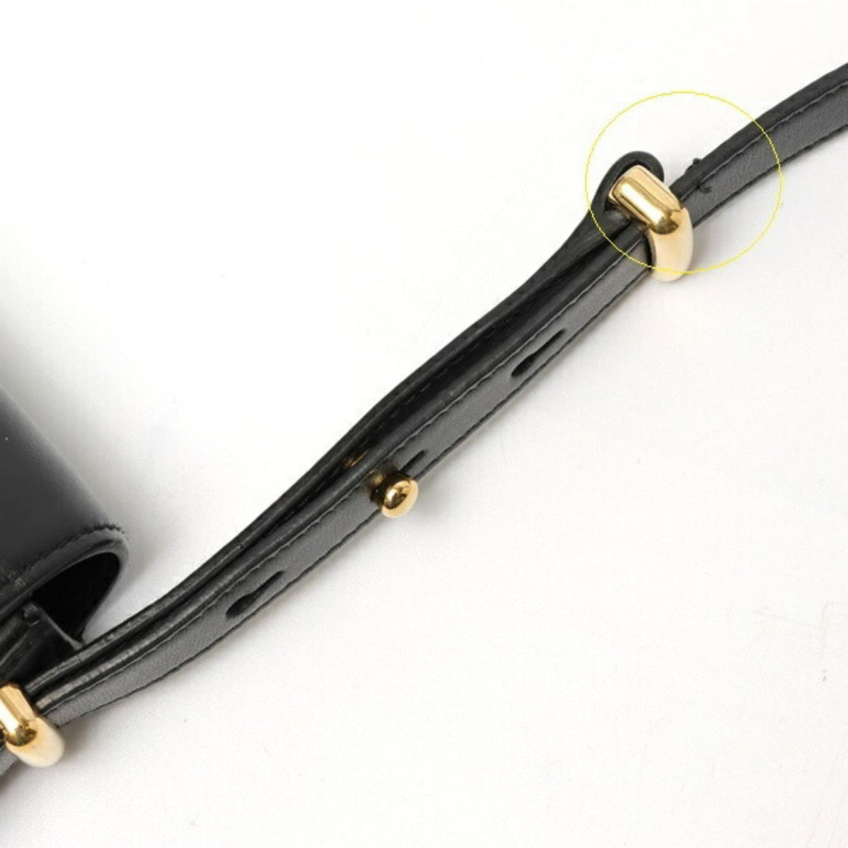 Prada Black Leather Shoulder Bag (Pre-Owned)