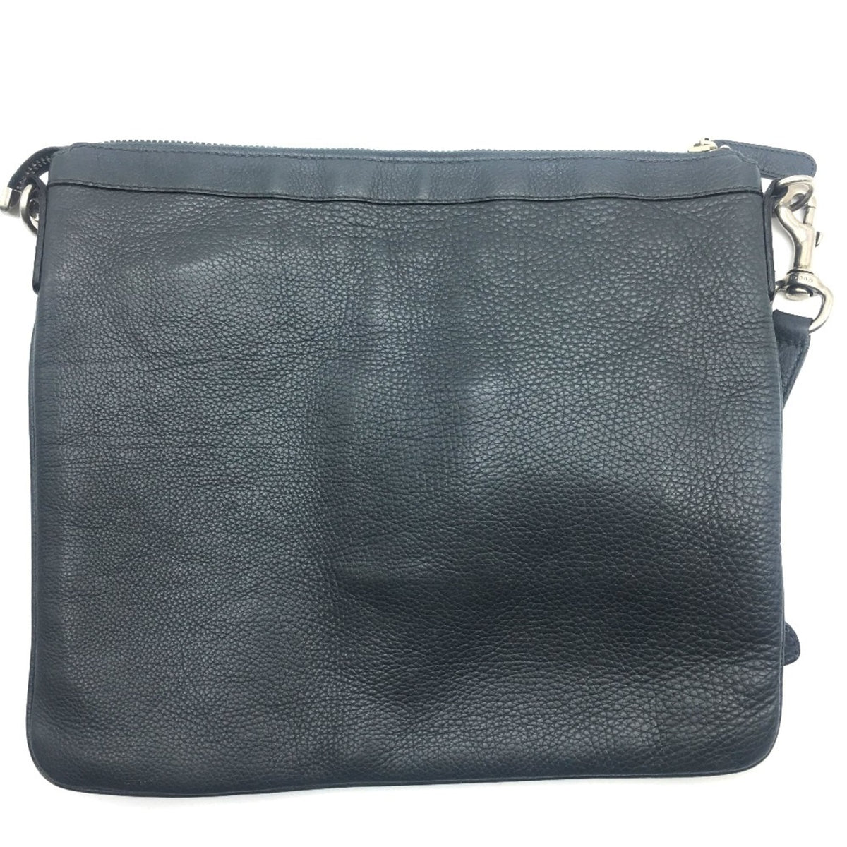 Gucci Gray Leather Shoulder Bag (Pre-Owned)