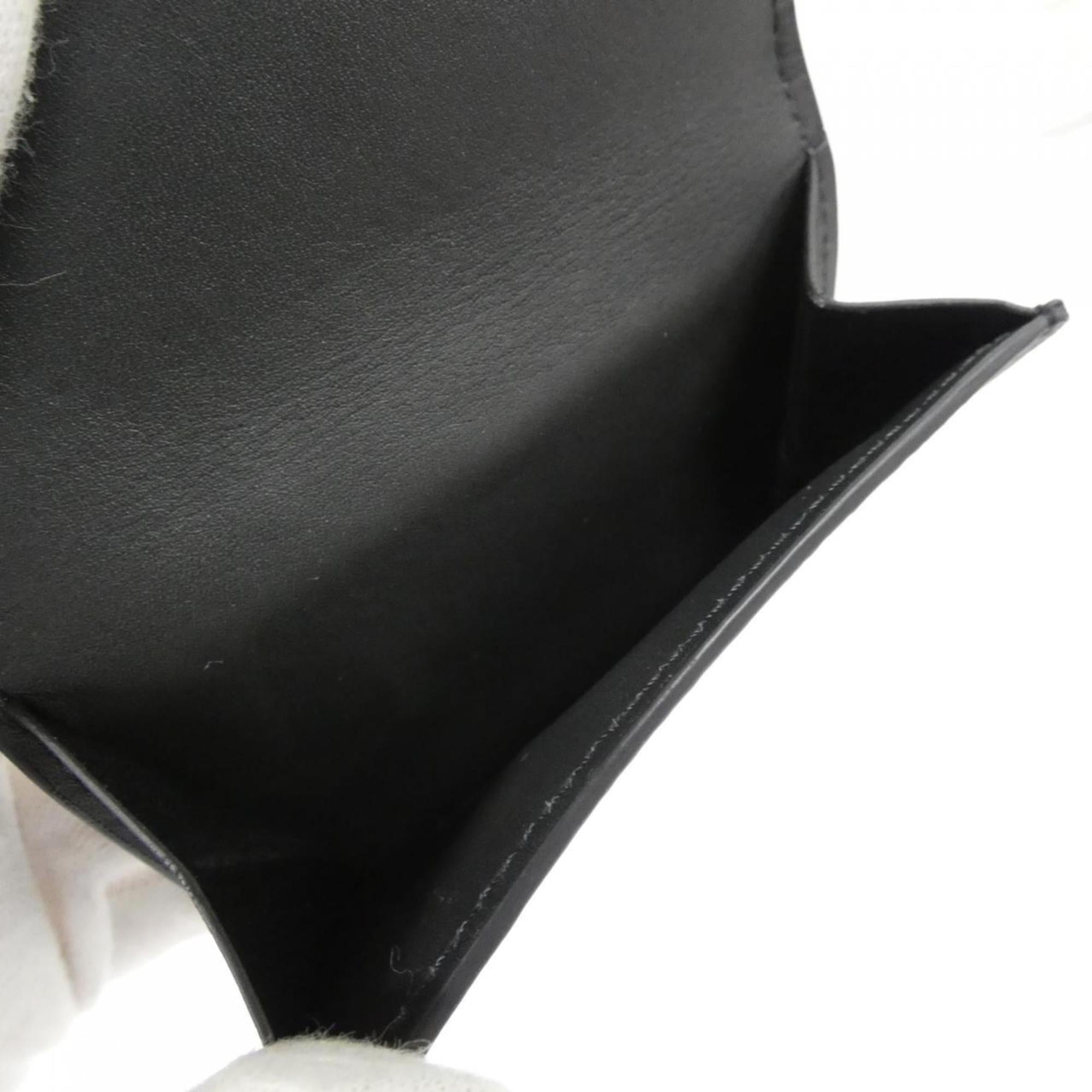 Louis Vuitton Black Coated Canvas Wallet (Bi-Fold) (Pre-Owned)
