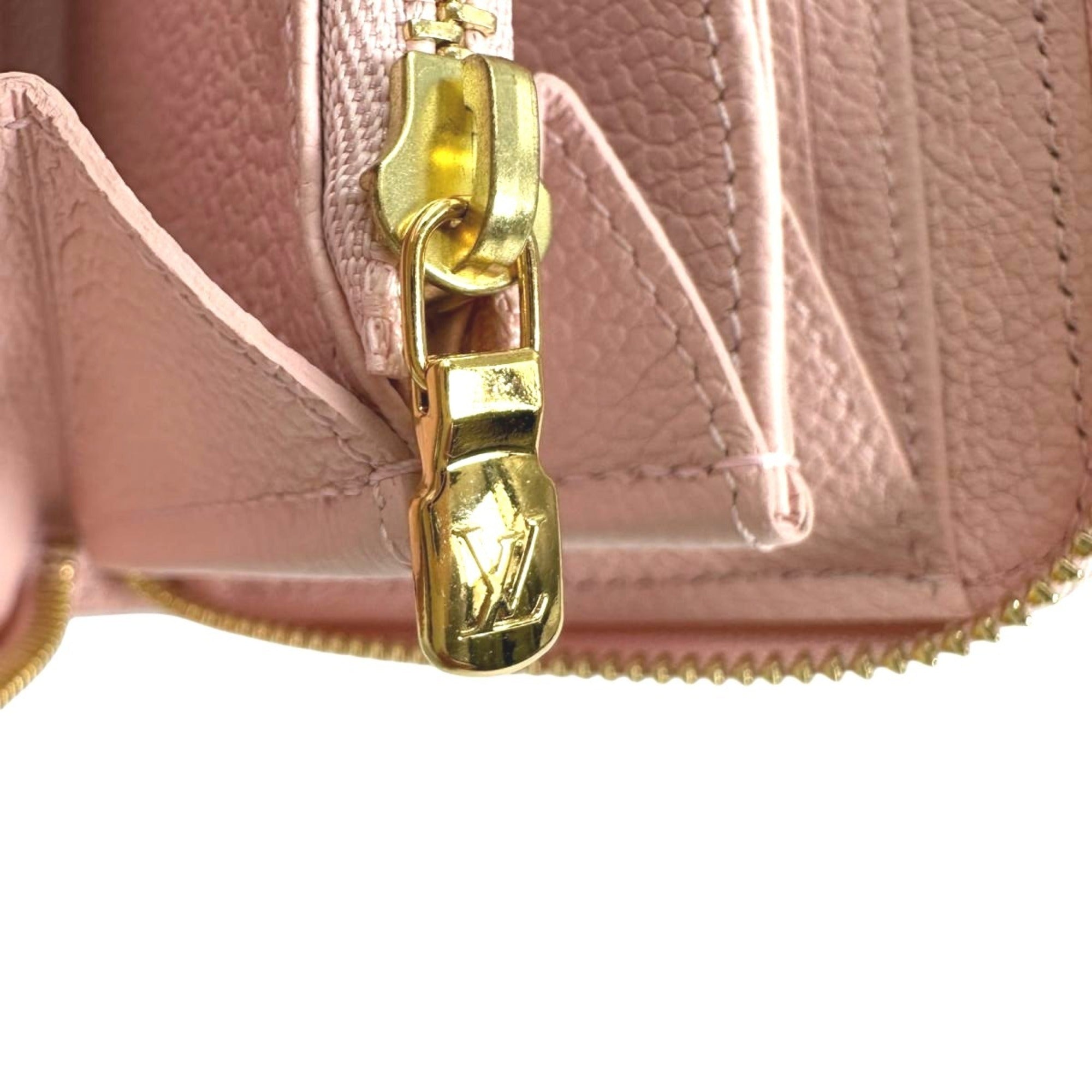 Louis Vuitton Monogram Empreinte Pink Monogram Empreinte Long Wallet (Bi-Fold) (Pre-Owned)