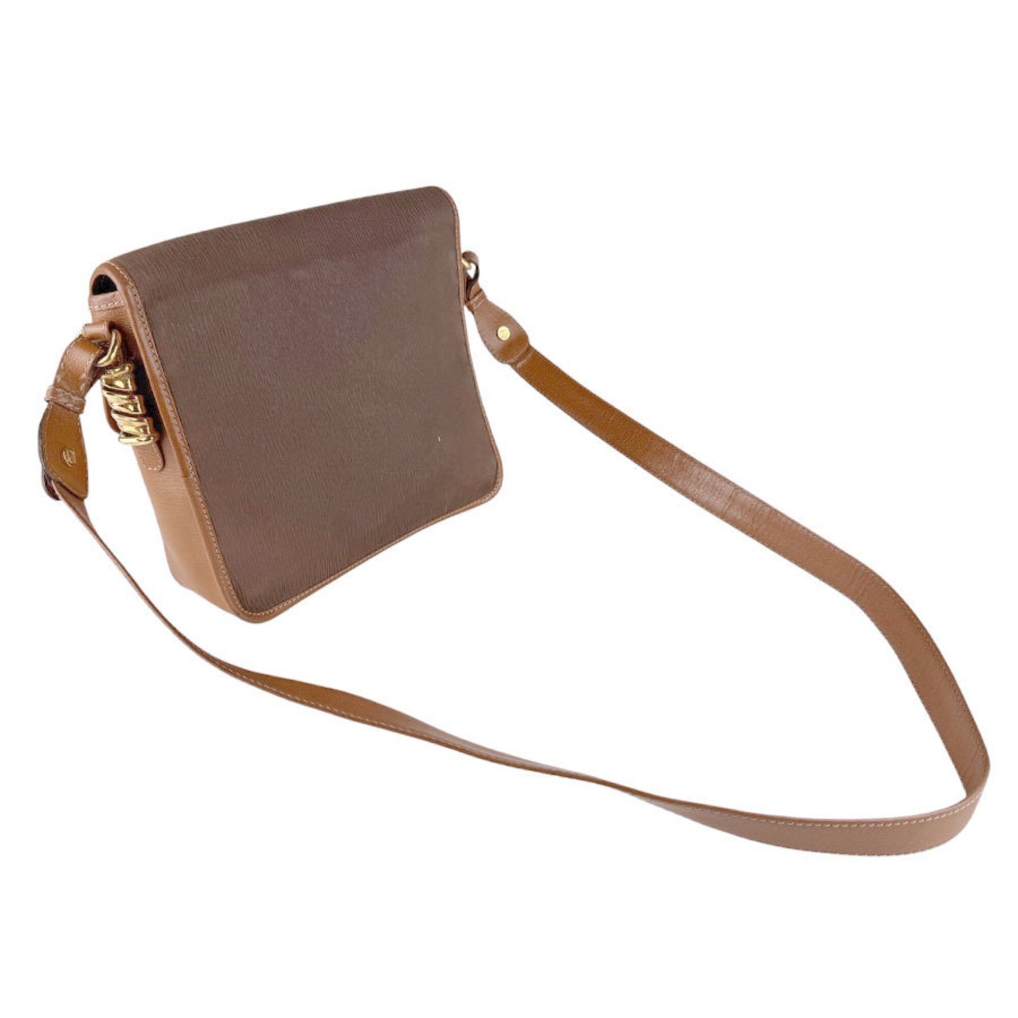 Loewe Brown Leather Shoulder Bag (Pre-Owned)