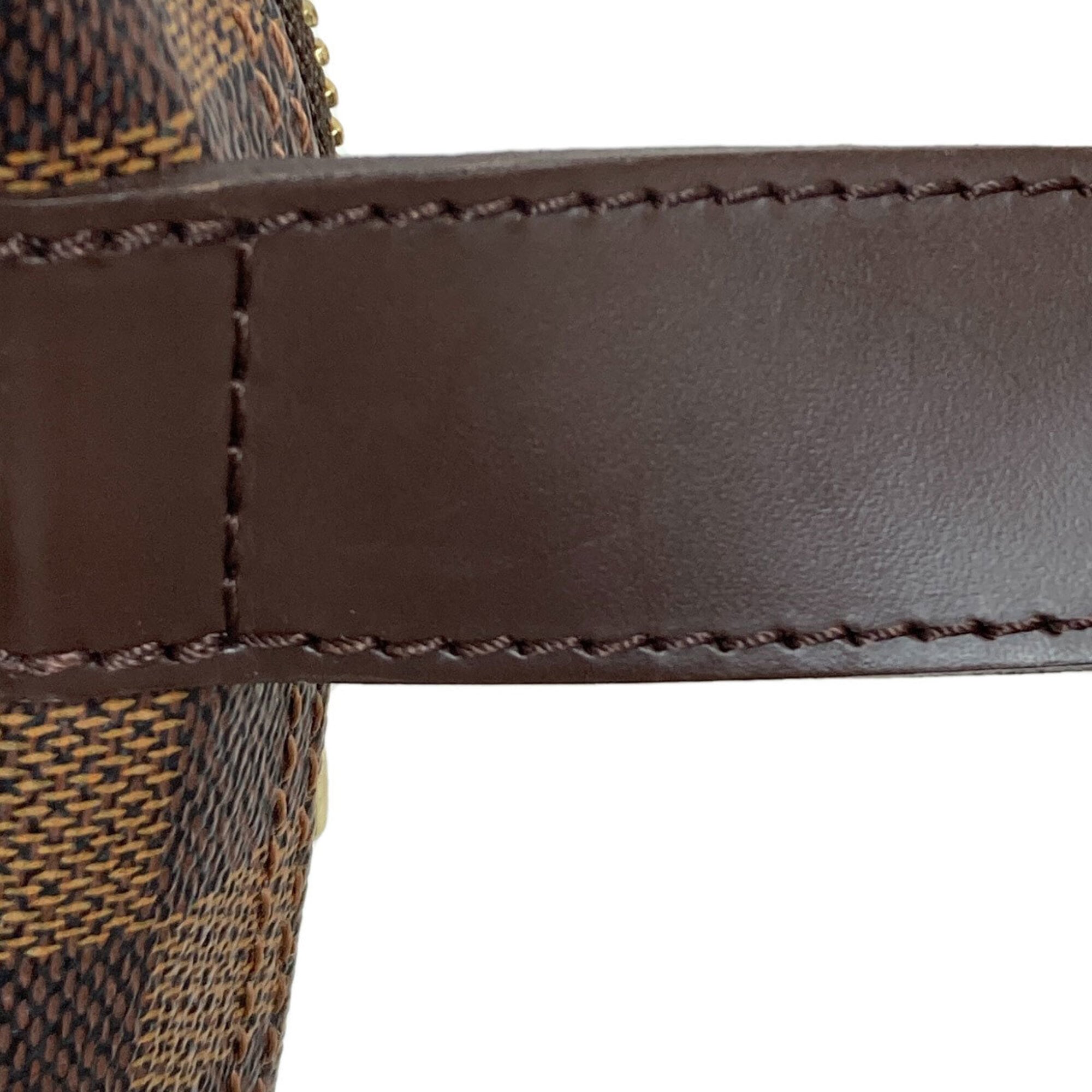 Louis Vuitton Brown Damier Canvas Ebene Damier Canvas Shoulder Bag (Pre-Owned)