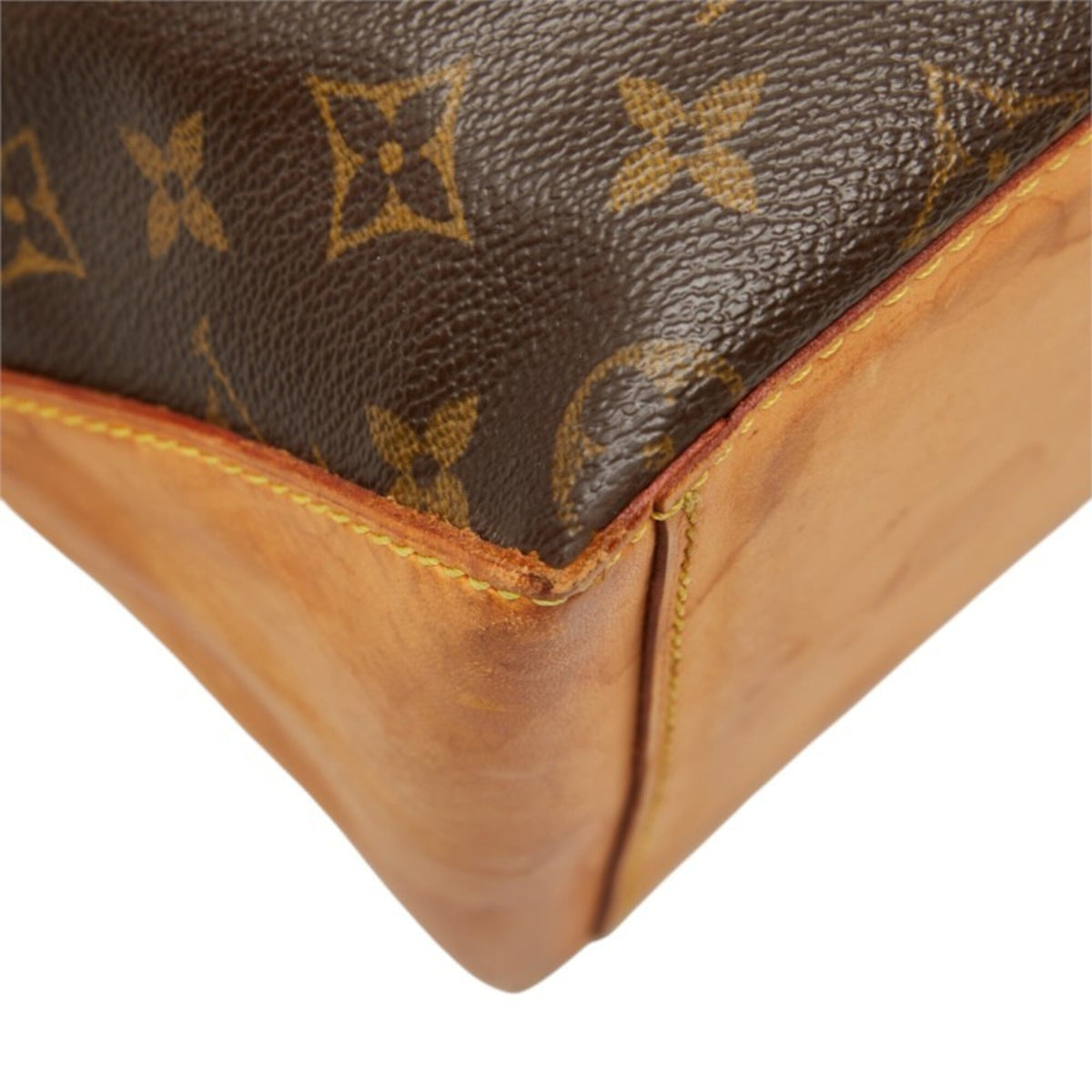 Louis Vuitton Monogram Brown Pvc Leather Shoulder Bag Tote Bag (Pre-Owned)