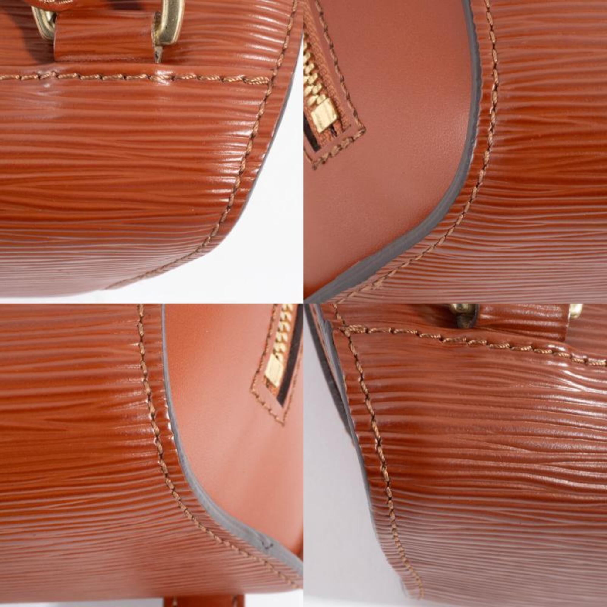 Louis Vuitton Epi Kenyan Brown Epi Leather Backpack (Pre-Owned)