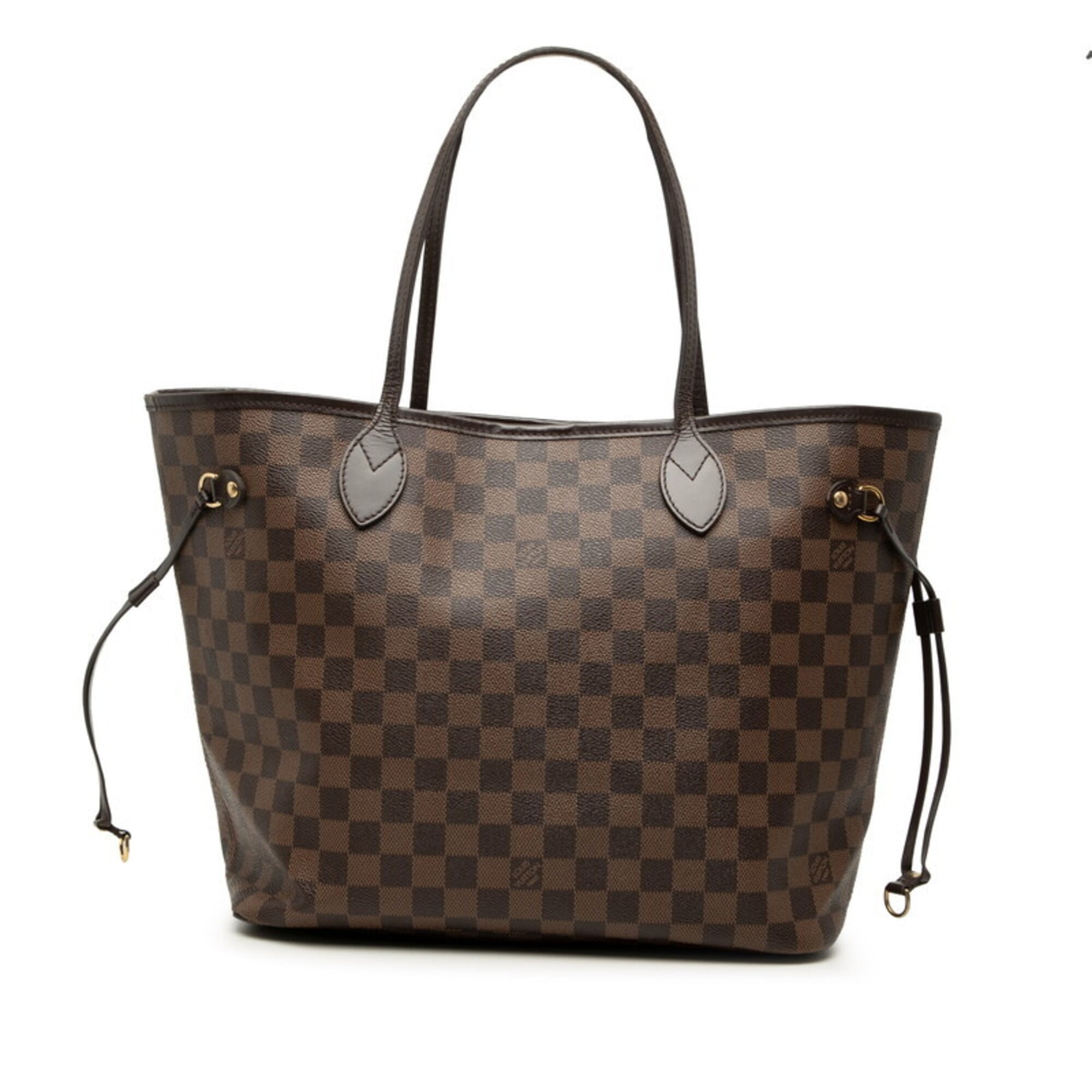 Louis Vuitton Brown Cerise Red Color Pvc Leather Pouch Shoulder Bag Tote Bag (Pre-Owned)