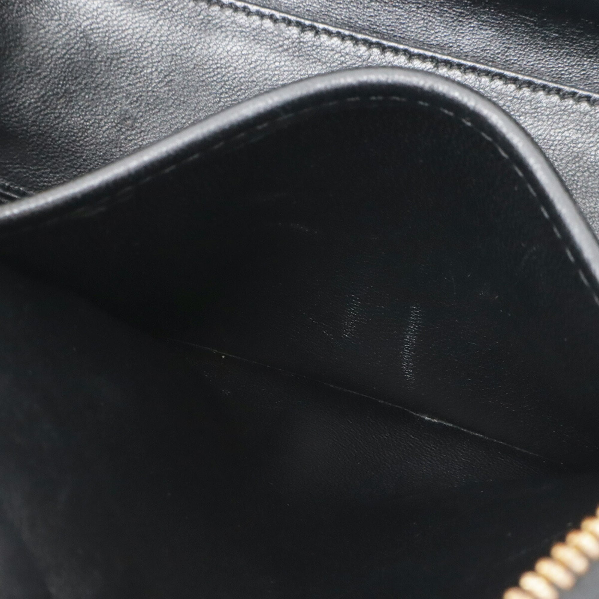 Loewe Black Grayish Leather Handbag Shoulder Bag (Pre-Owned)