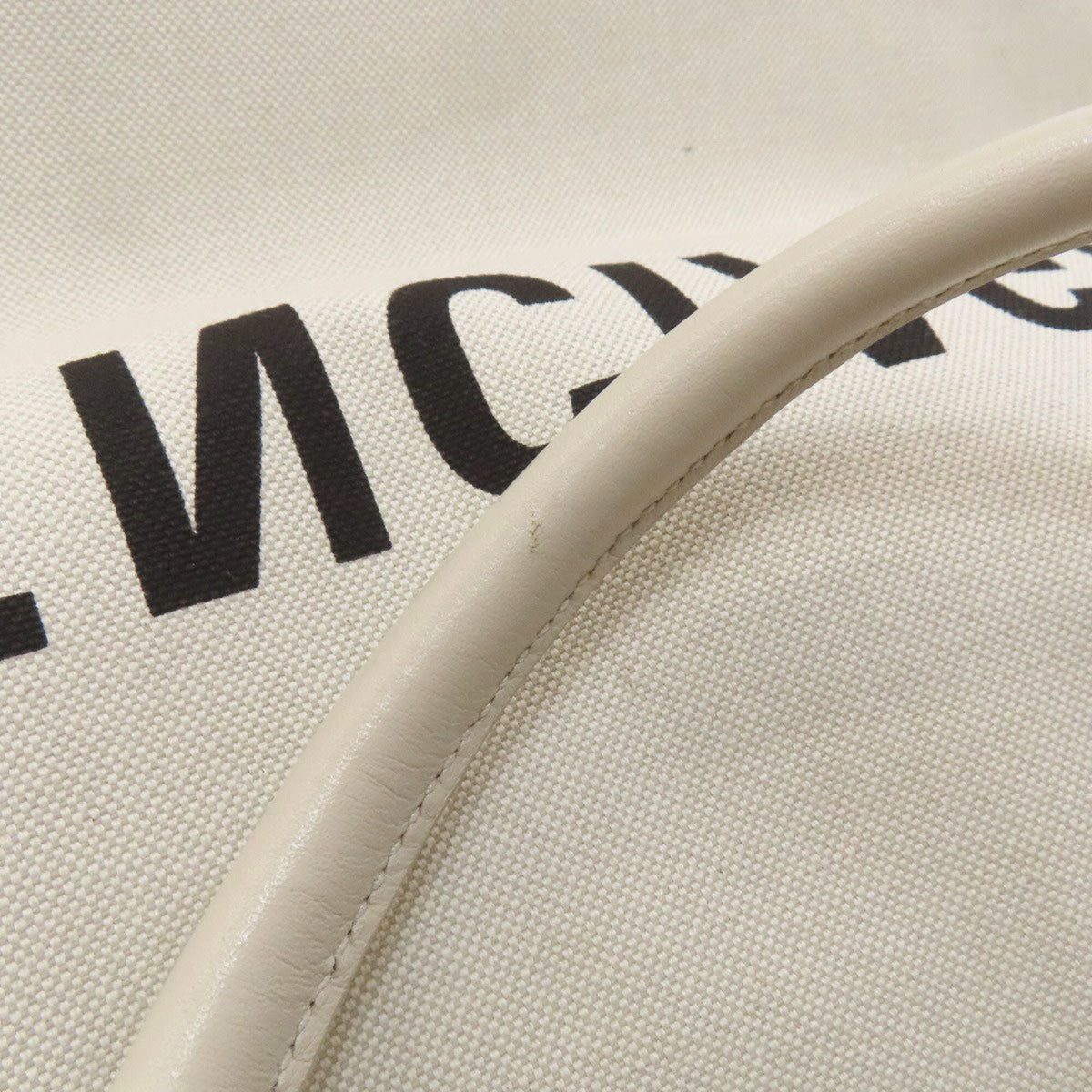 Balenciaga White Canvas Tote Bag (Pre-Owned)