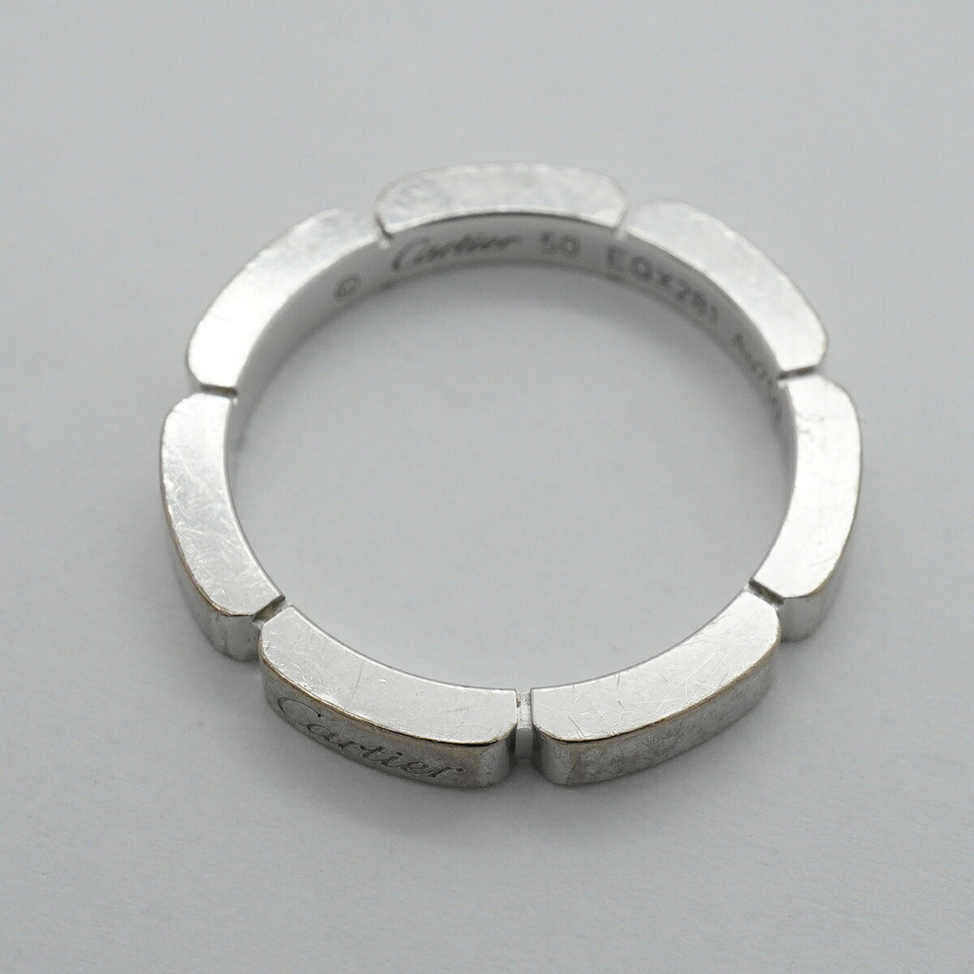 Cartier White Gold (18K) Band Ring (Pre-Owned)