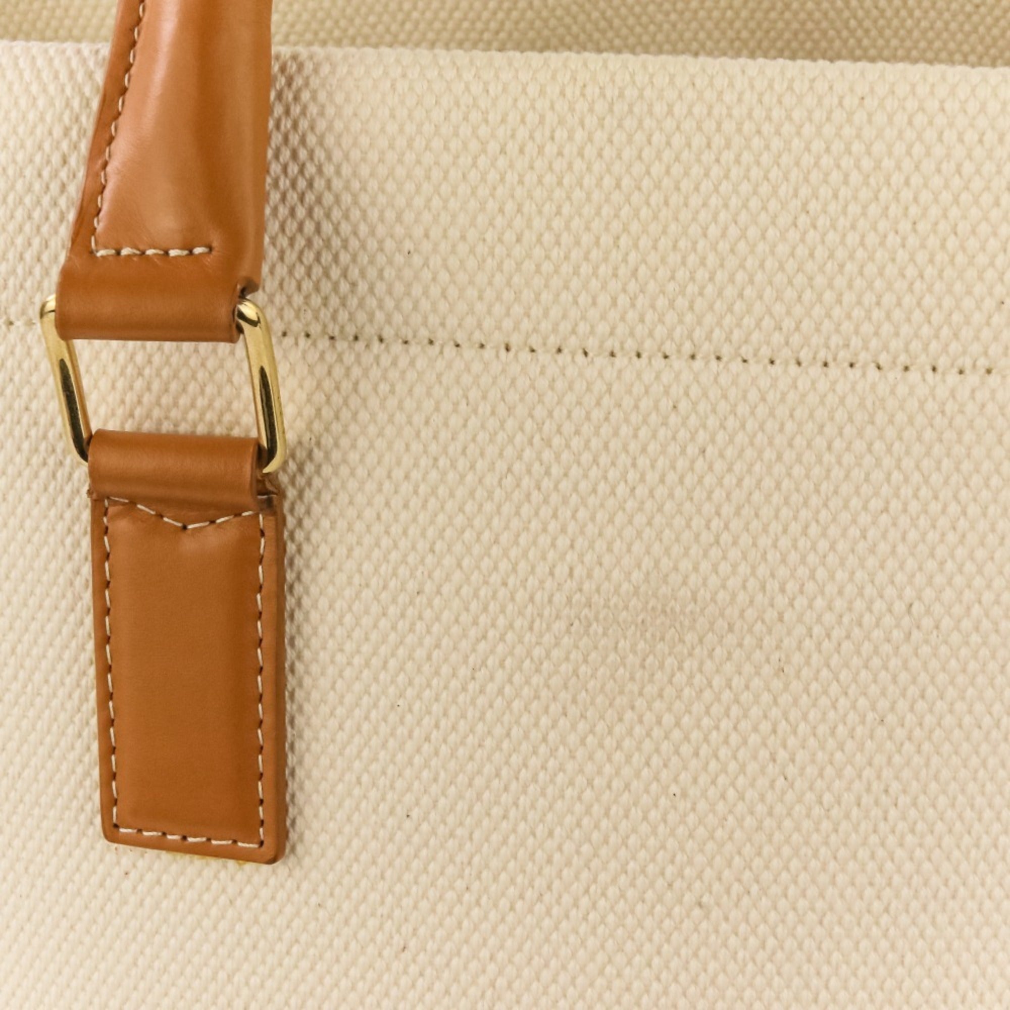 Celine White Handbag Tote Bag (Pre-Owned)