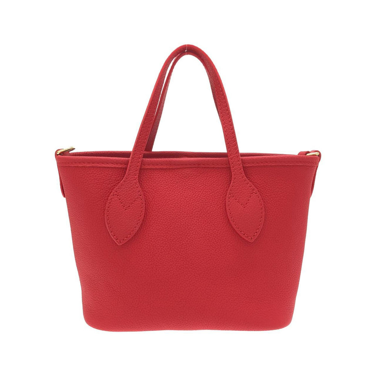 Louis Vuitton Monogram Cherry Rouge Denim Leather Handbag (Pre-Owned)