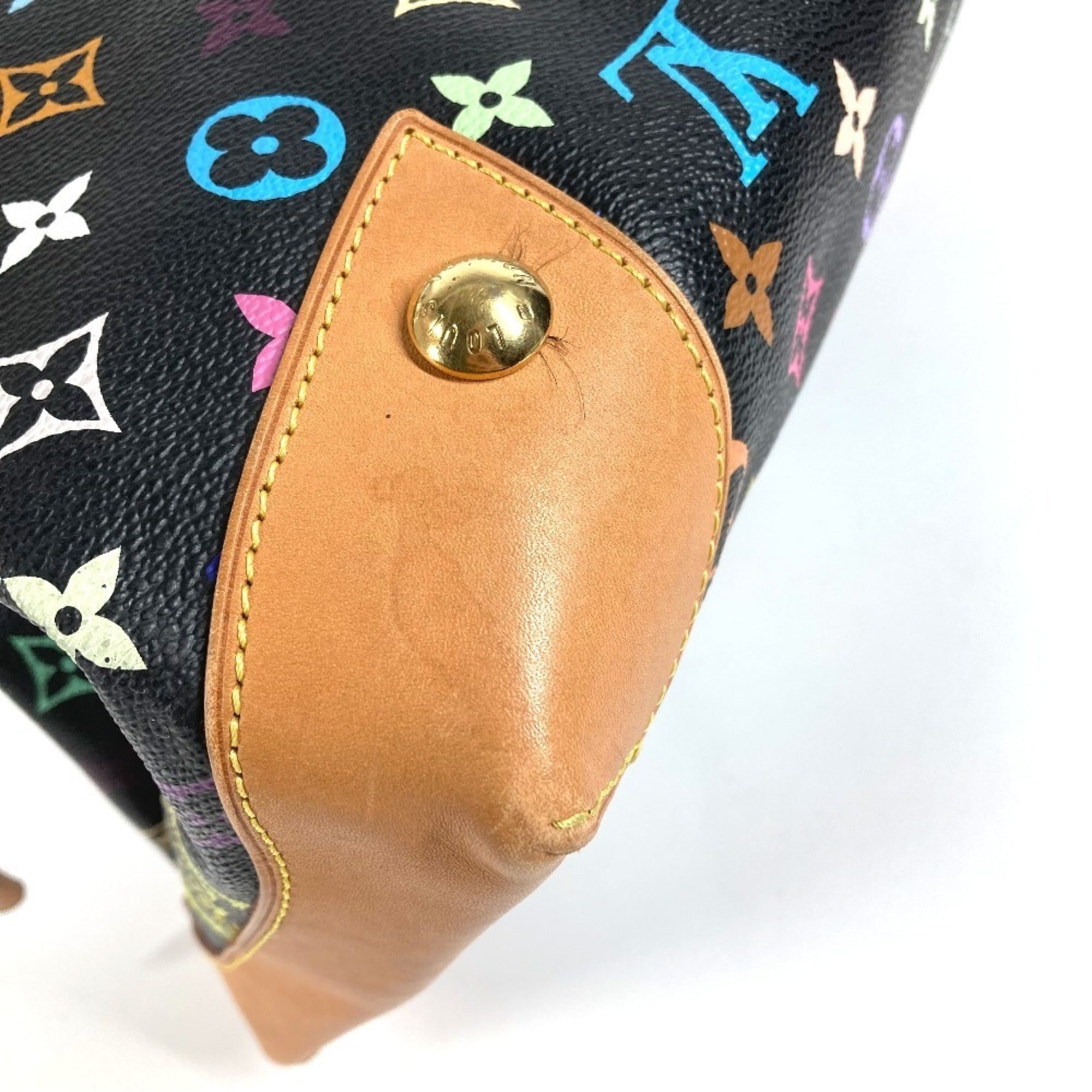 Louis Vuitton Monogram Multicolore Black Noir Monogram Multicolore Shoulder Bag Tote Bag (Pre-Owned)