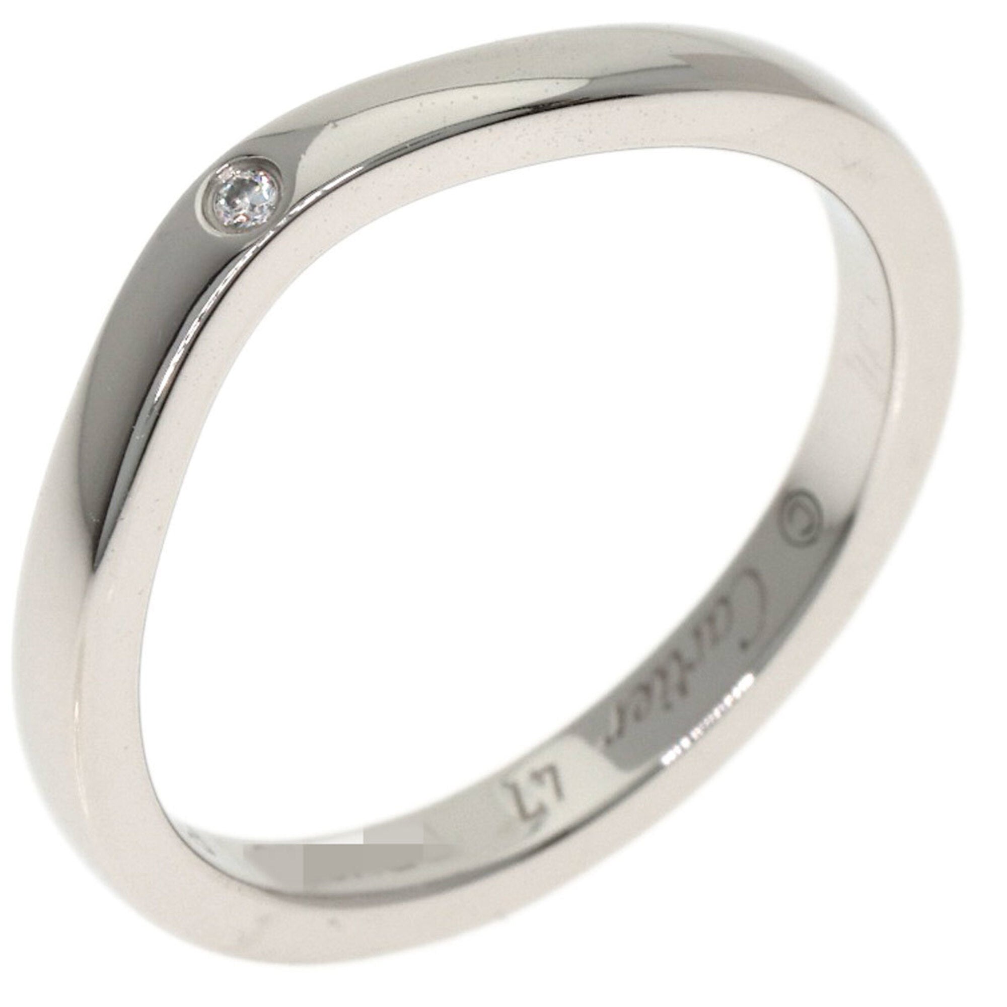 Cartier Platinum 950 Band Ring (Pre-Owned)