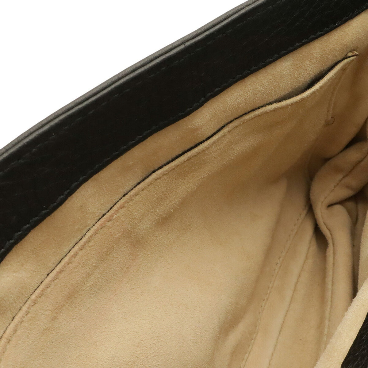 Gucci Black Leather Shoulder Bag (Pre-Owned)