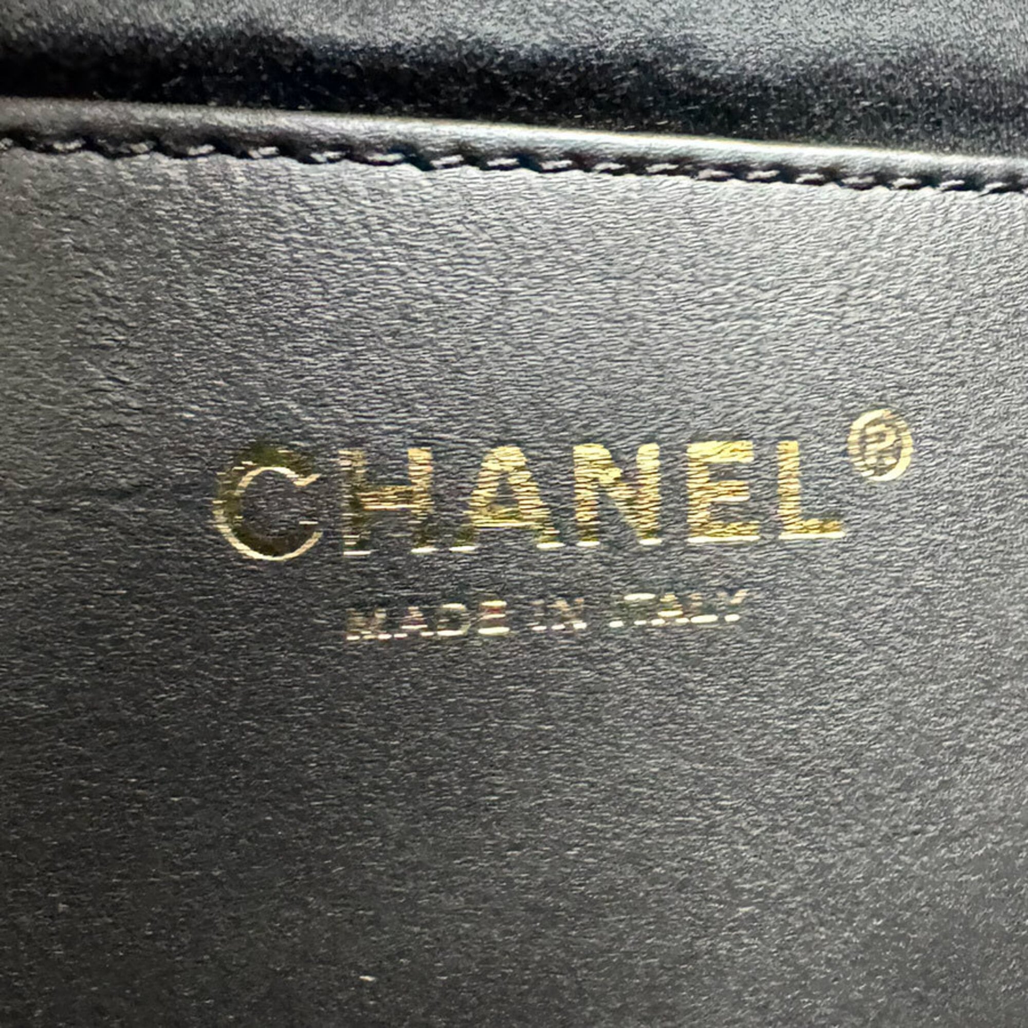 Chanel Black Denim Shoulder Bag (Pre-Owned)
