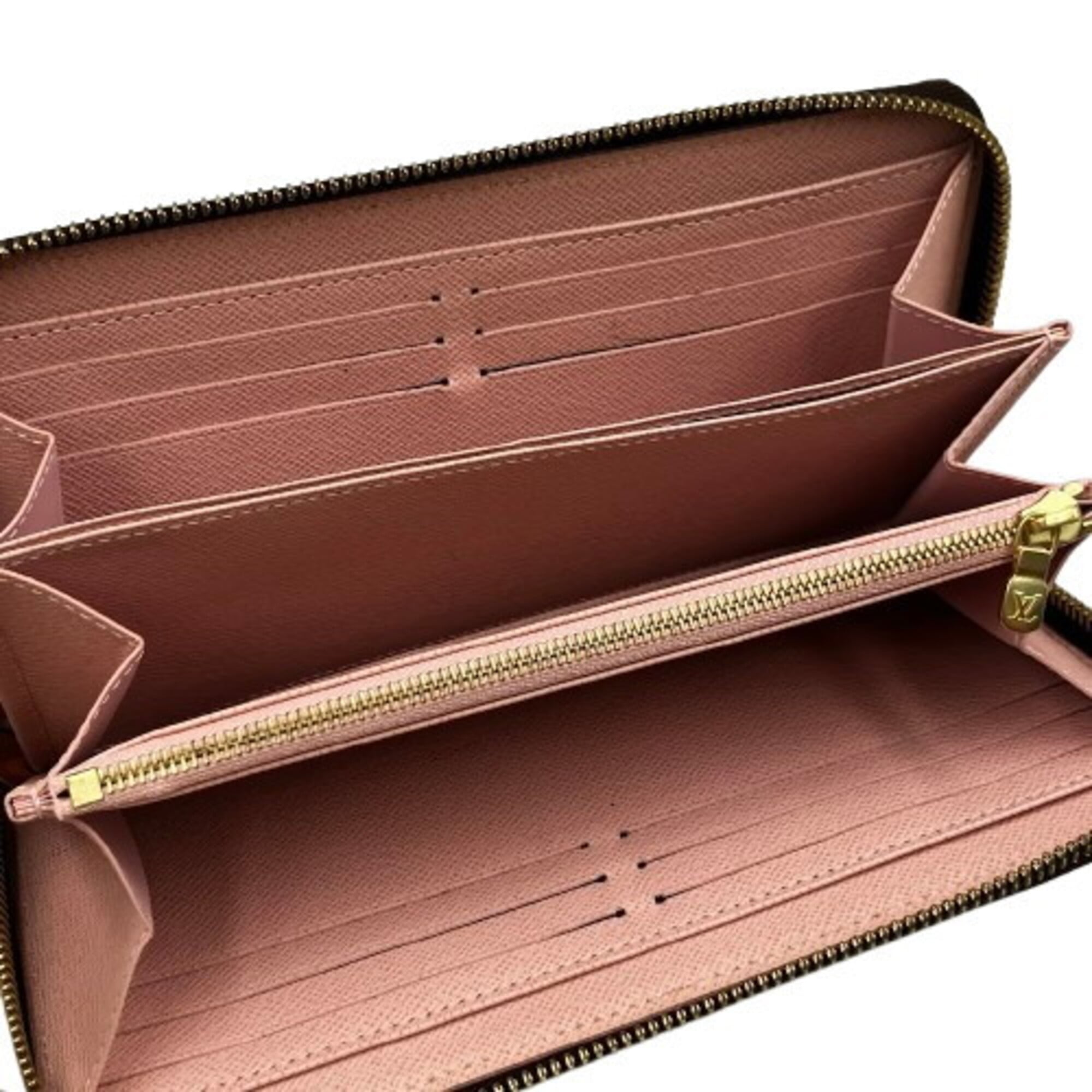 Louis Vuitton Monogram Rose Ballerine Pvc Long Wallet (Bi-Fold) (Pre-Owned)