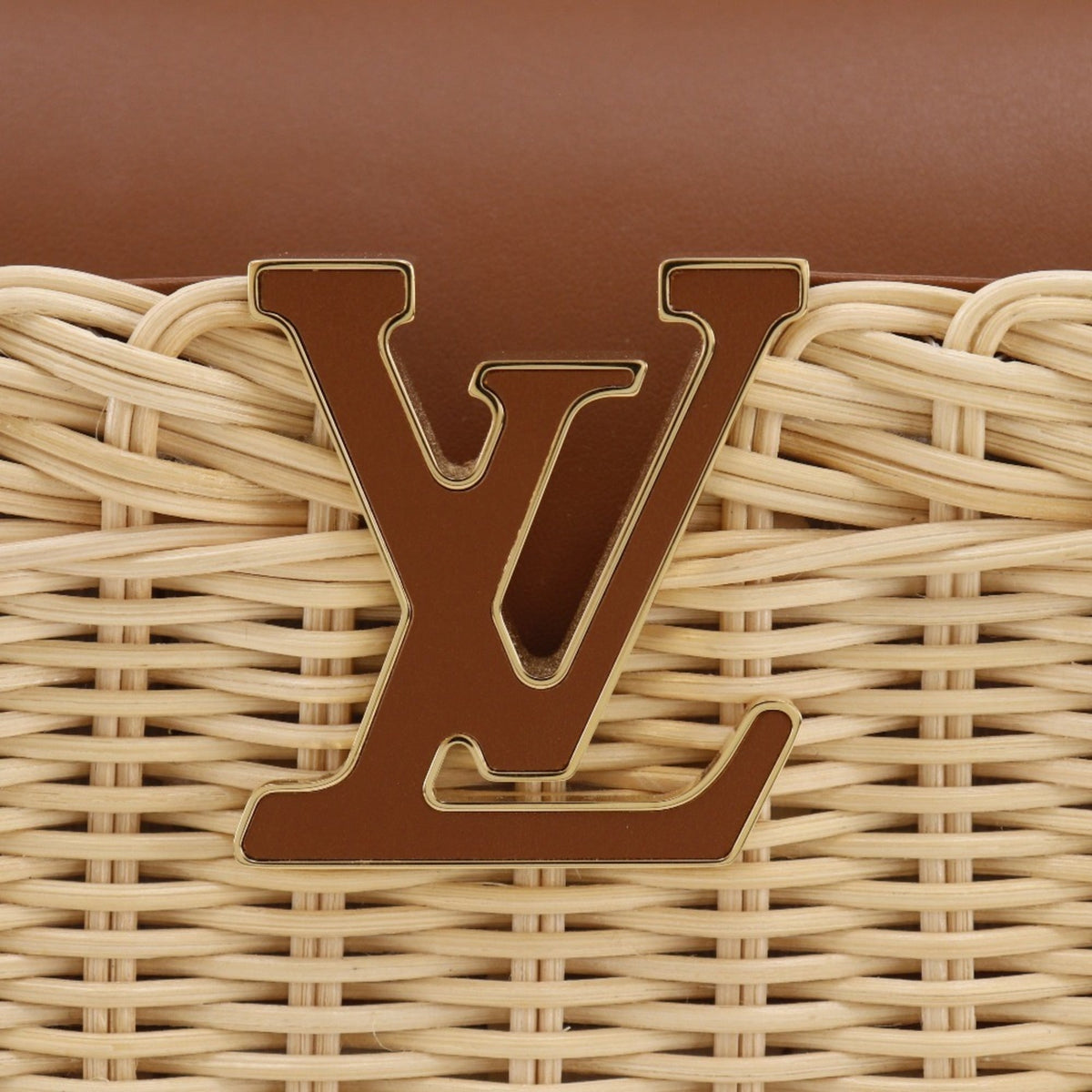 Louis Vuitton Brown Leather Handbag (Pre-Owned)
