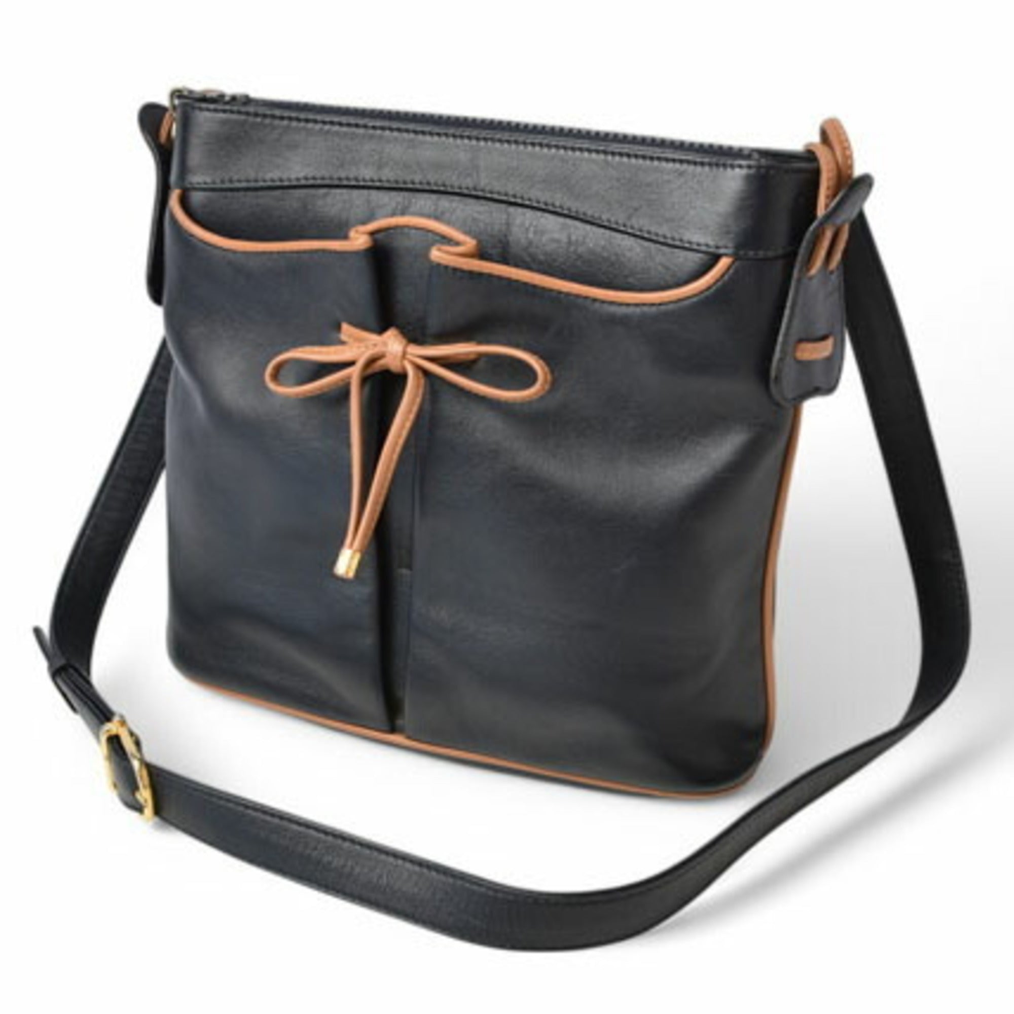 Celine Dark Navy Leather Shoulder Bag (Pre-Owned)