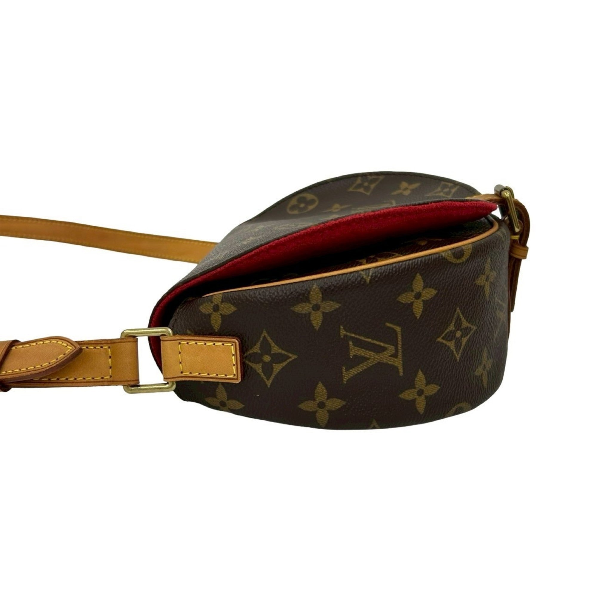 Louis Vuitton Brown Leather Pvc Pochette Shoulder Bag (Pre-Owned)