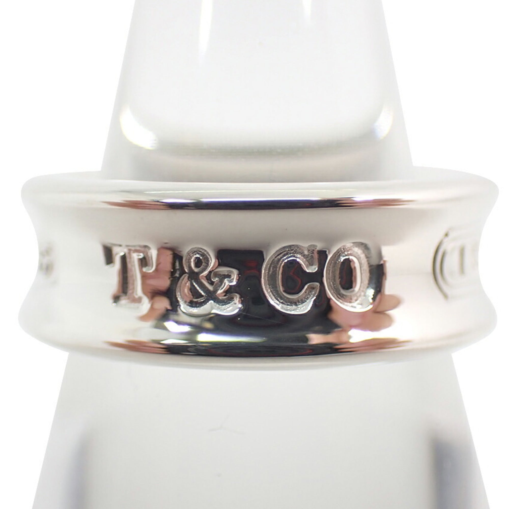 Tiffany Silver Sterling Silver 925 Band Ring (Pre-Owned)