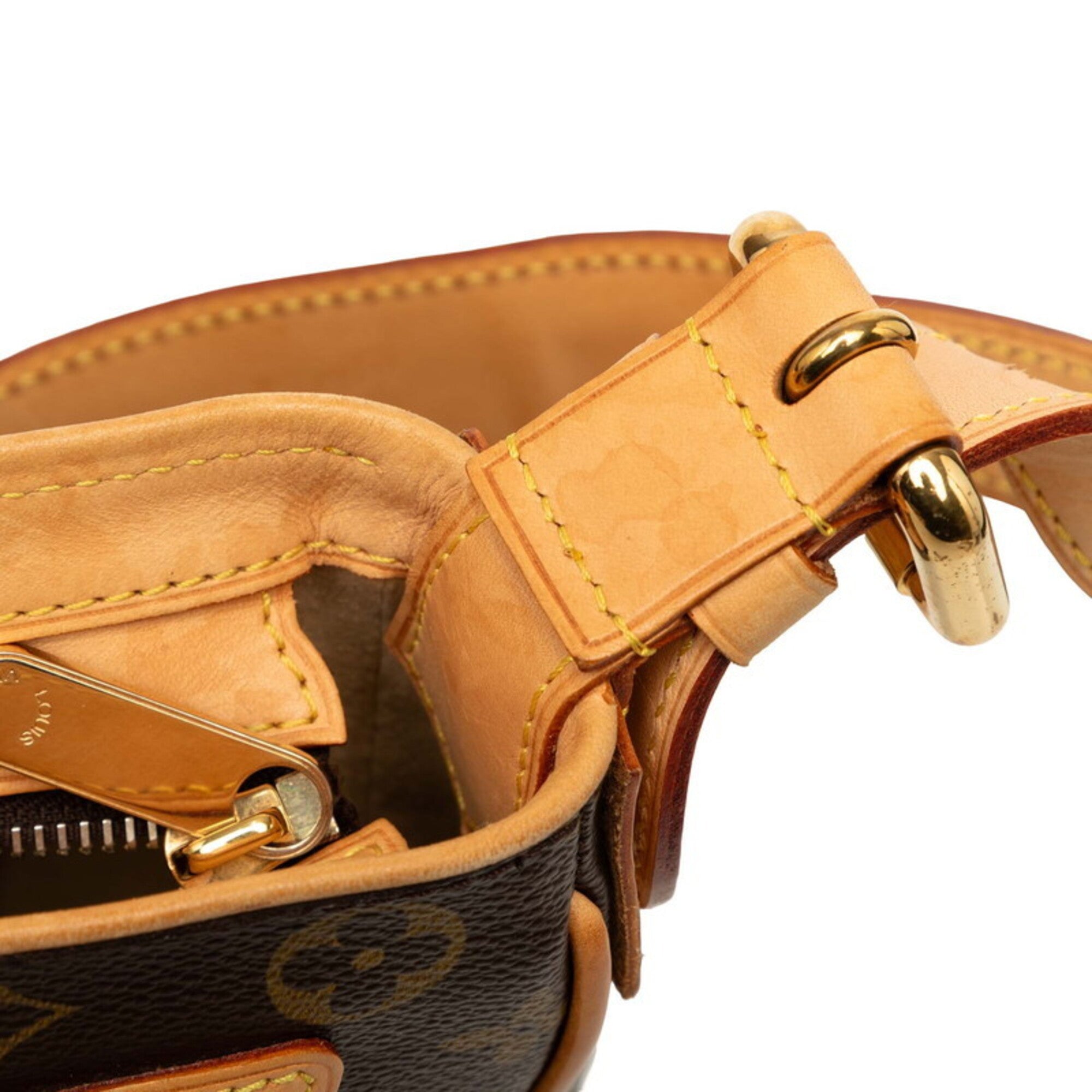 Louis Vuitton Brown Pvc Leather Shoulder Bag (Pre-Owned)