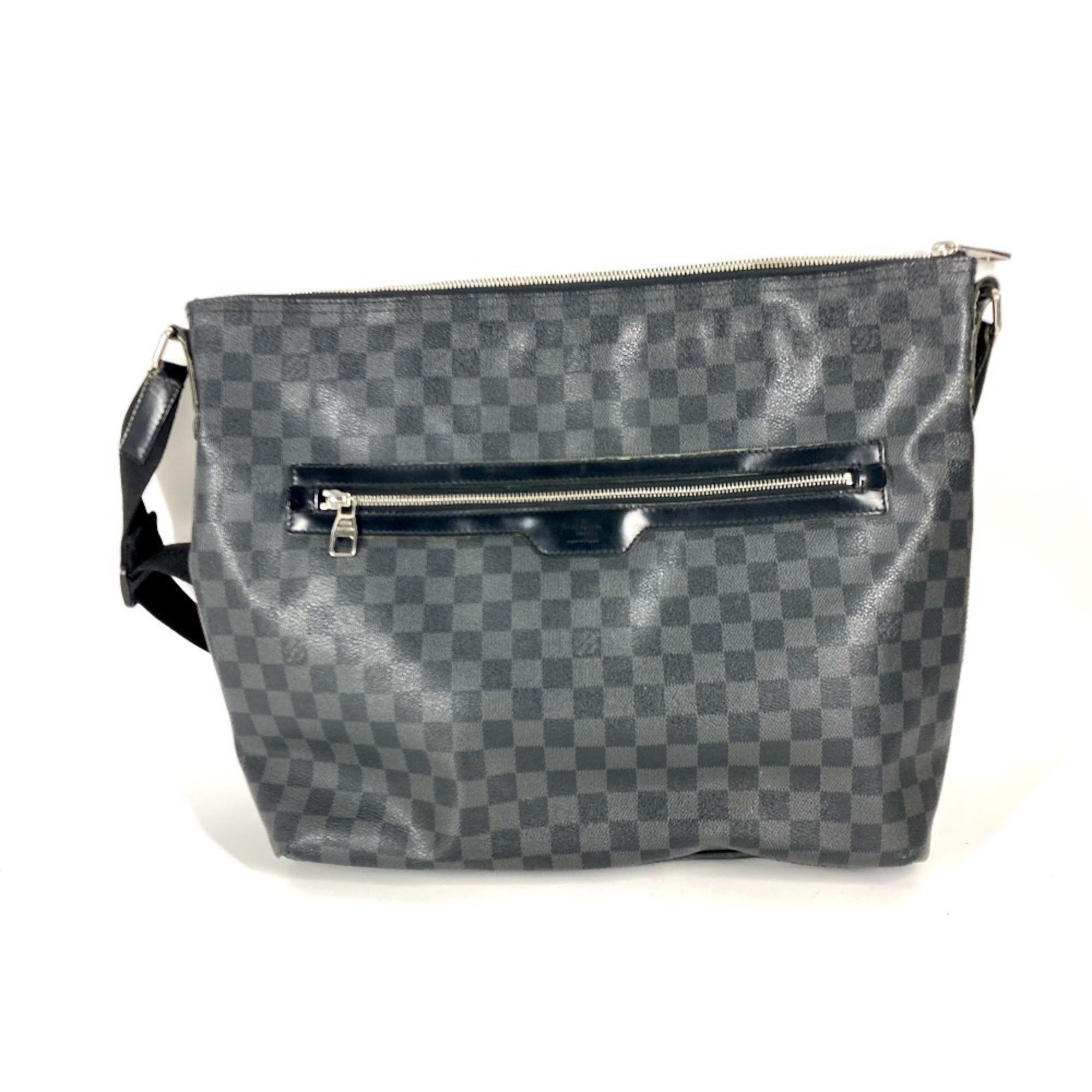 Louis Vuitton Black Damier Graphite Shoulder Bag (Pre-Owned)