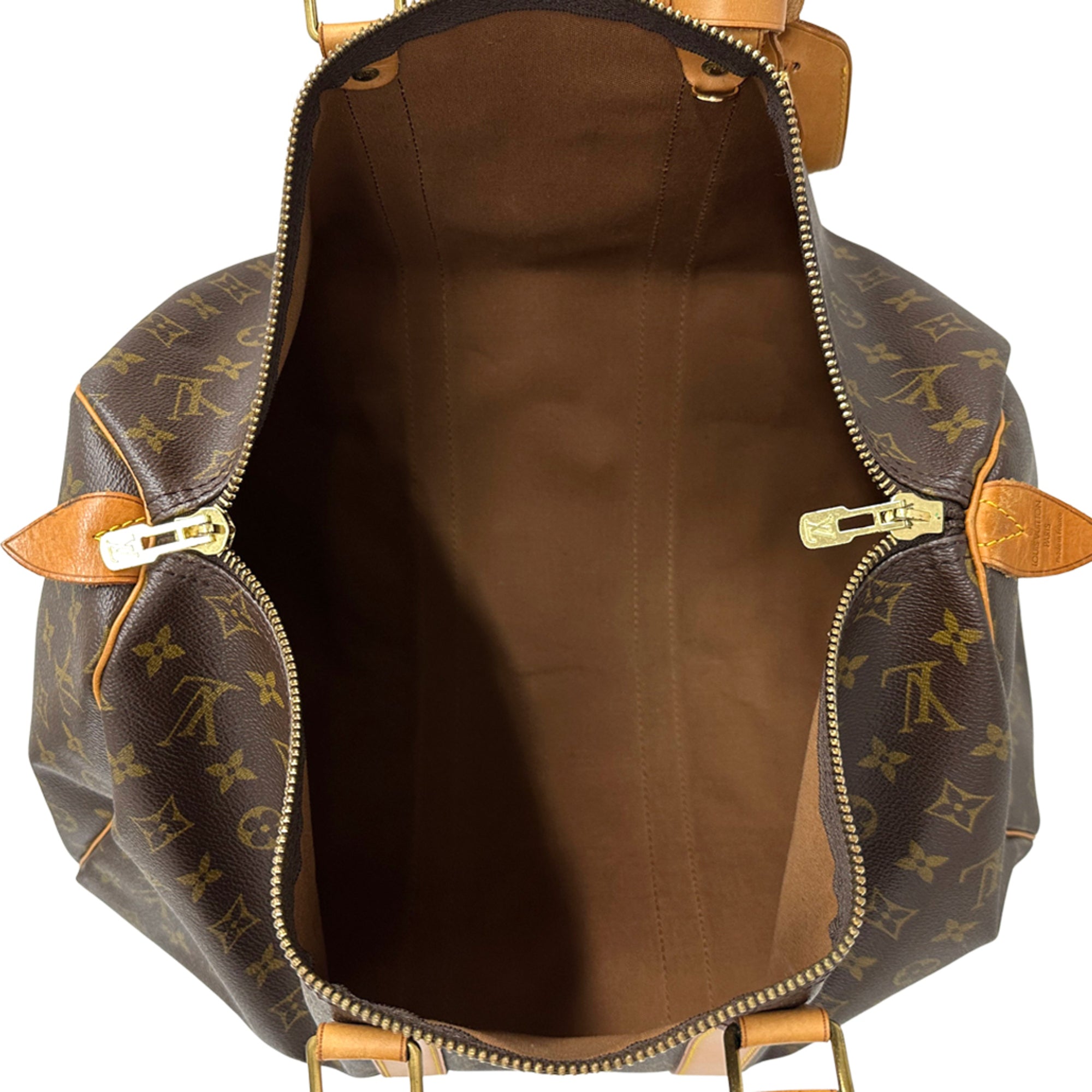 Louis Vuitton Brown Monogram Monogram Boston Bag Handbag (Pre-Owned)