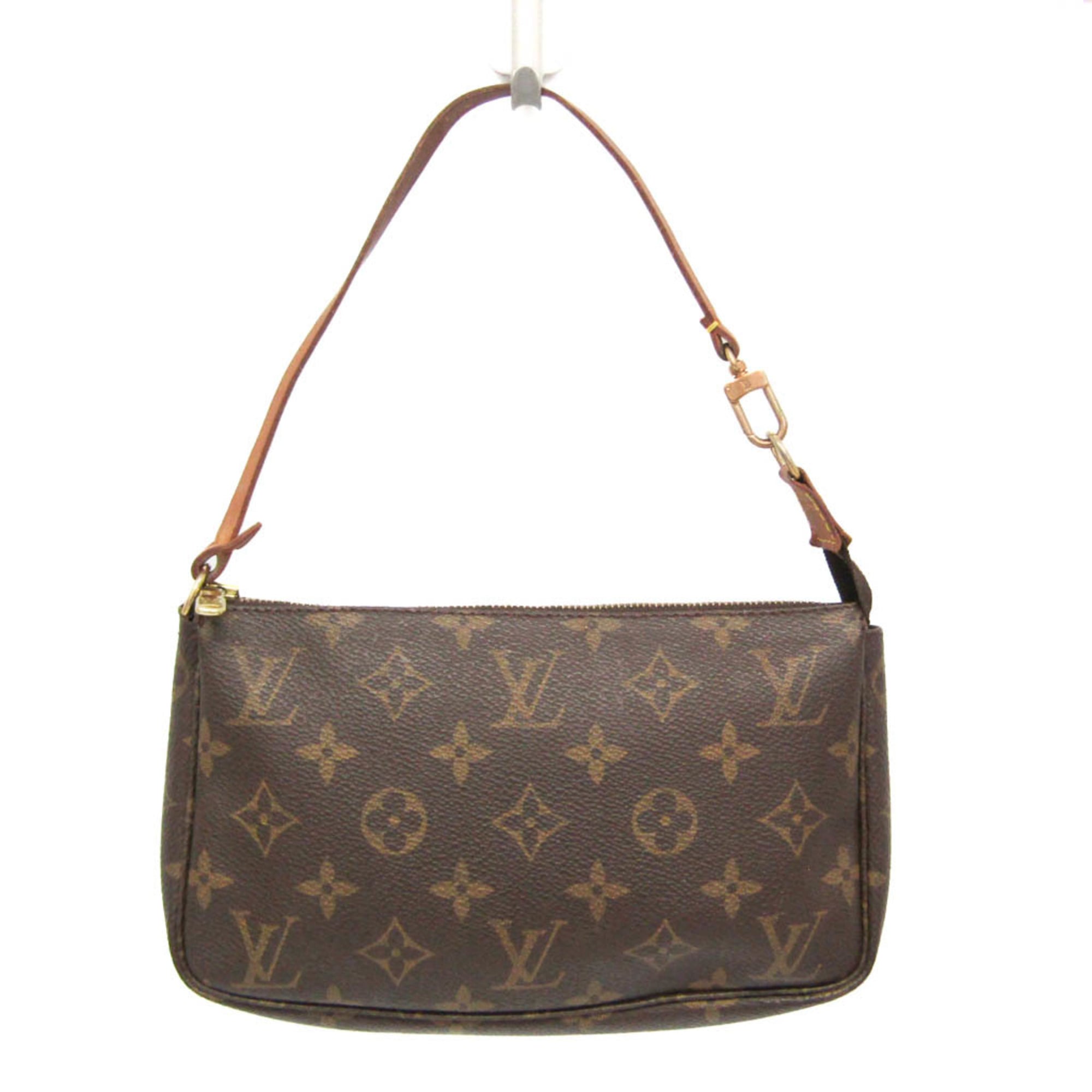 Louis Vuitton Pochette Accessoires Nm Monogram Canvas Brown Canvas Clutche & Pouche Bag (Pre-Owned)