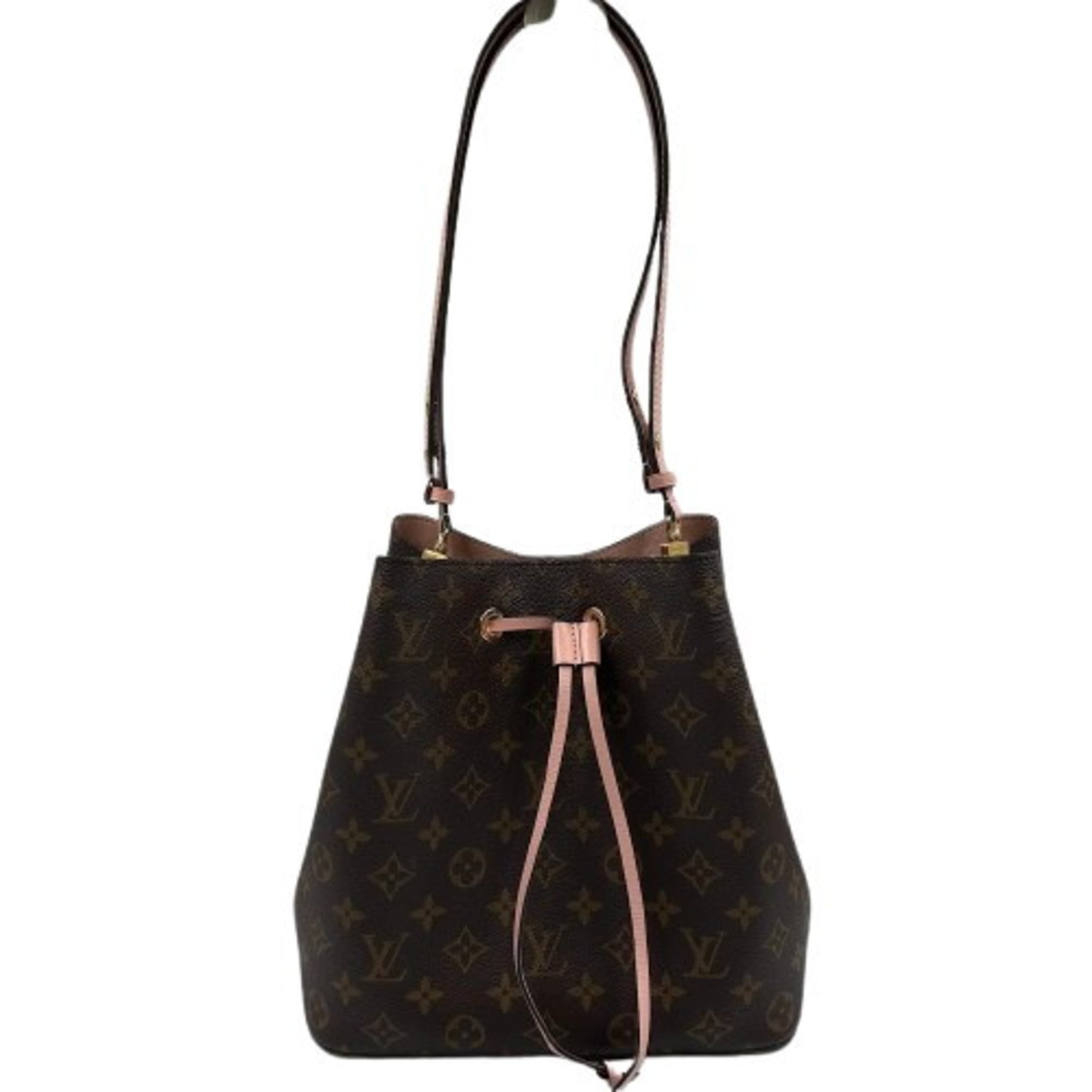 Louis Vuitton Monogram Brown Pink Pvc Shoulder Bag (Pre-Owned)