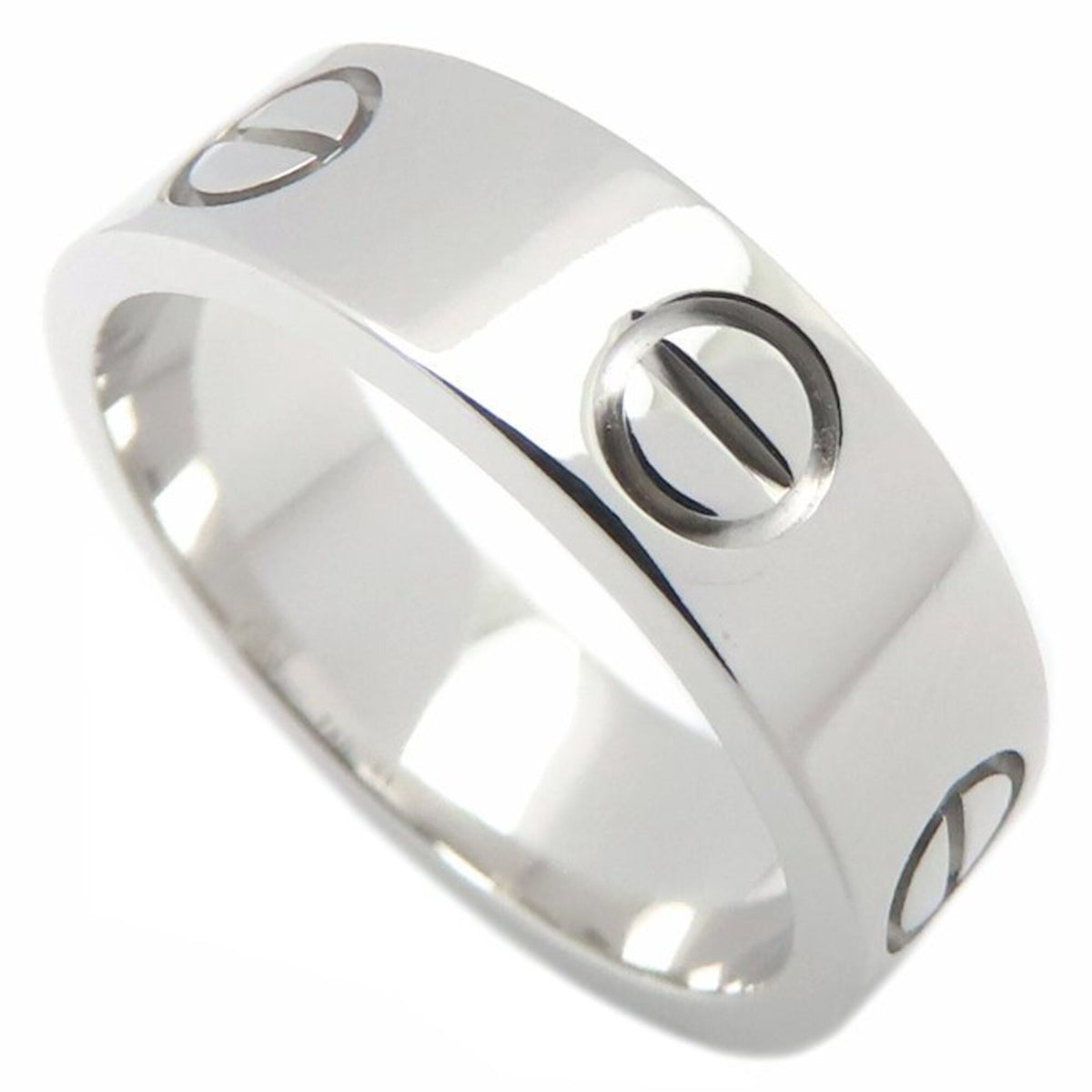 Cartier Love White Gold (18K) Band Ring (Pre-Owned)