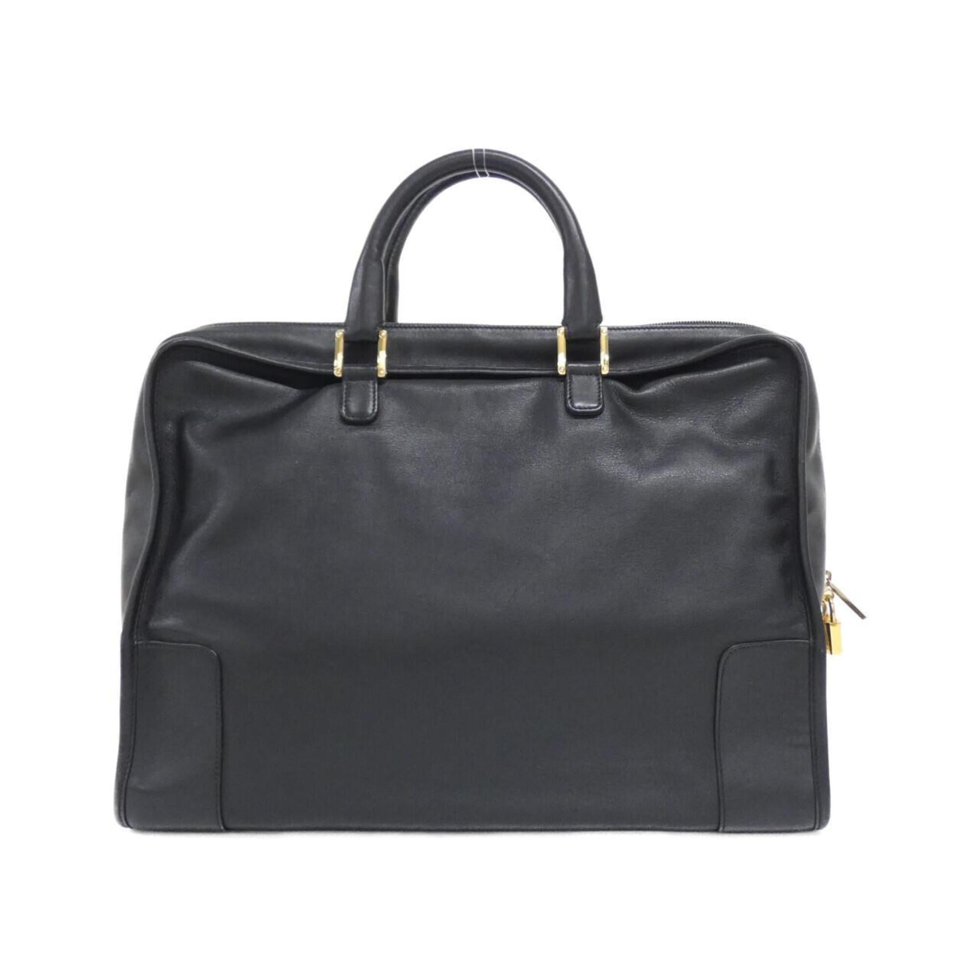 Loewe Black Leather Handbag (Pre-Owned)