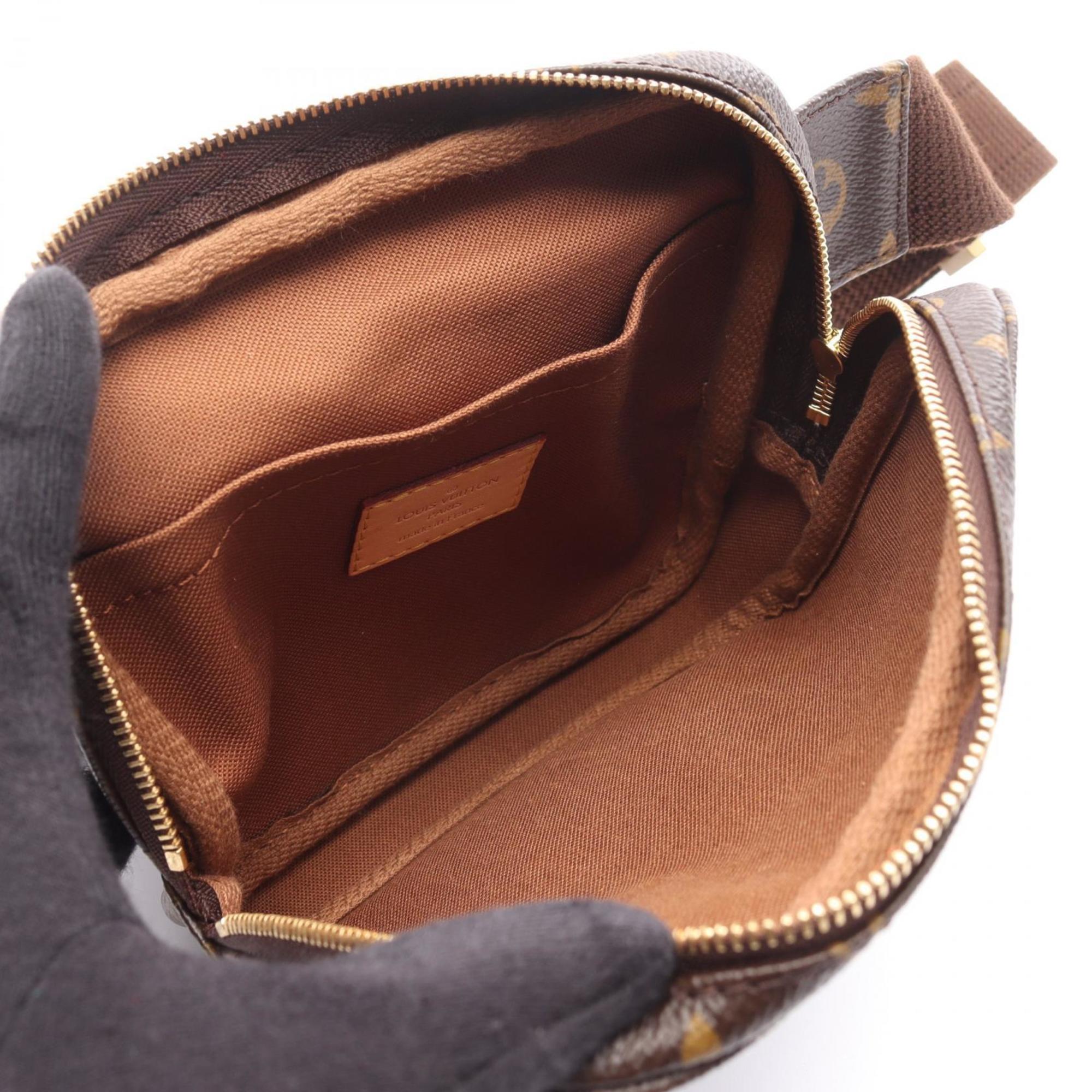 Louis Vuitton Brown Coated Canvas Pvc Monogram Leather Fanny Pack Sling Bag (Pre-Owned)