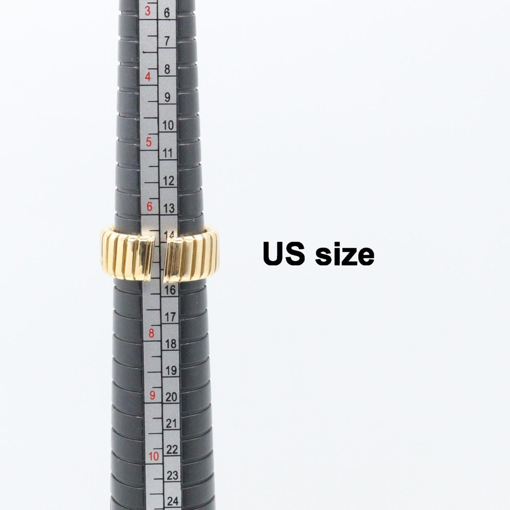 Bvlgari Gold Black Yellow Gold (18K) Band Ring (Pre-Owned)