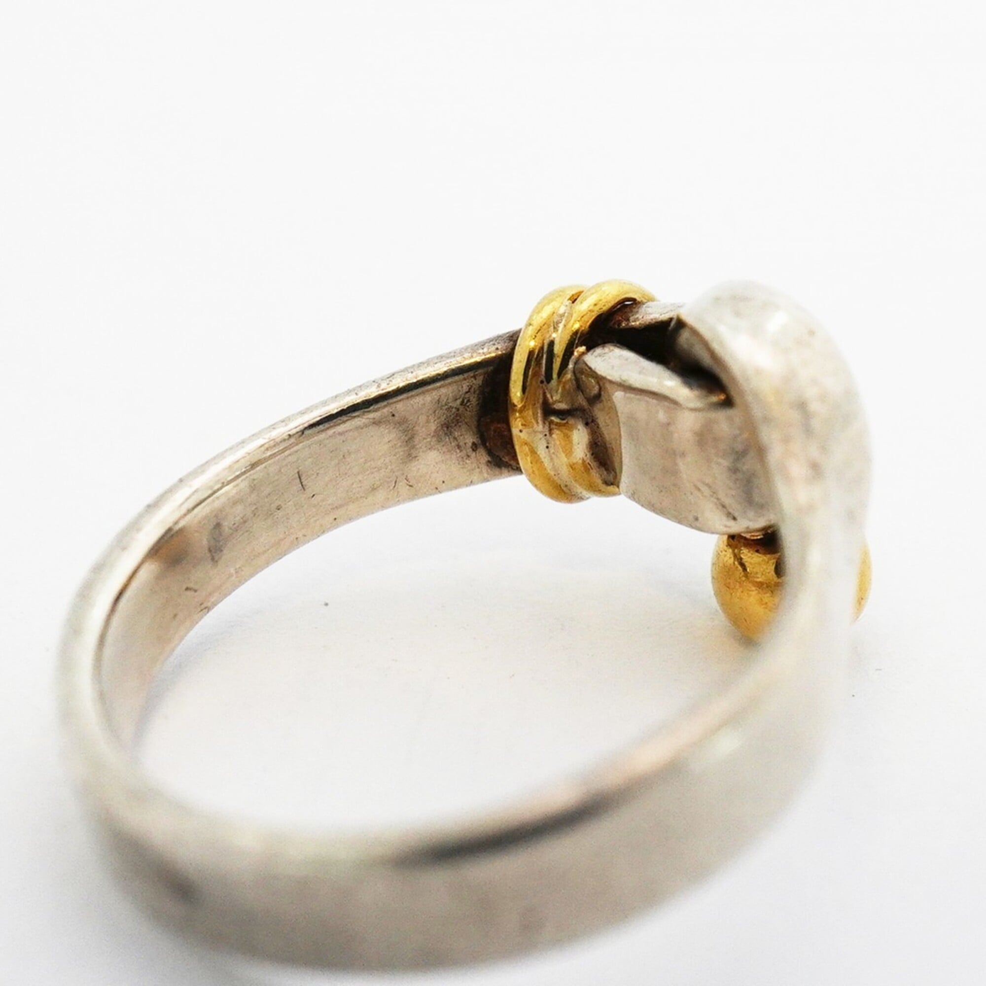 Tiffany Yellow Gold (18K) Silver 925 Band Ring (Pre-Owned)