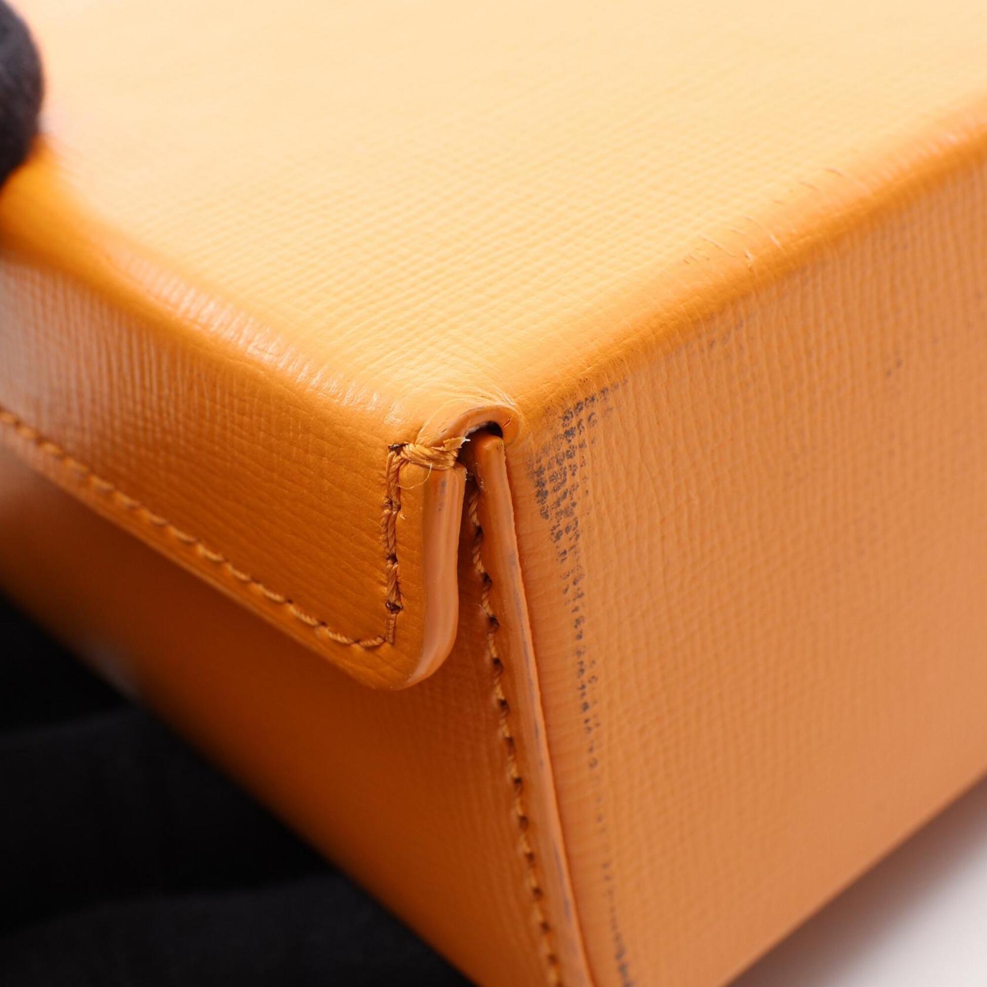 Louis Vuitton Blue Orange Leather Handbag Shoulder Bag (Pre-Owned)
