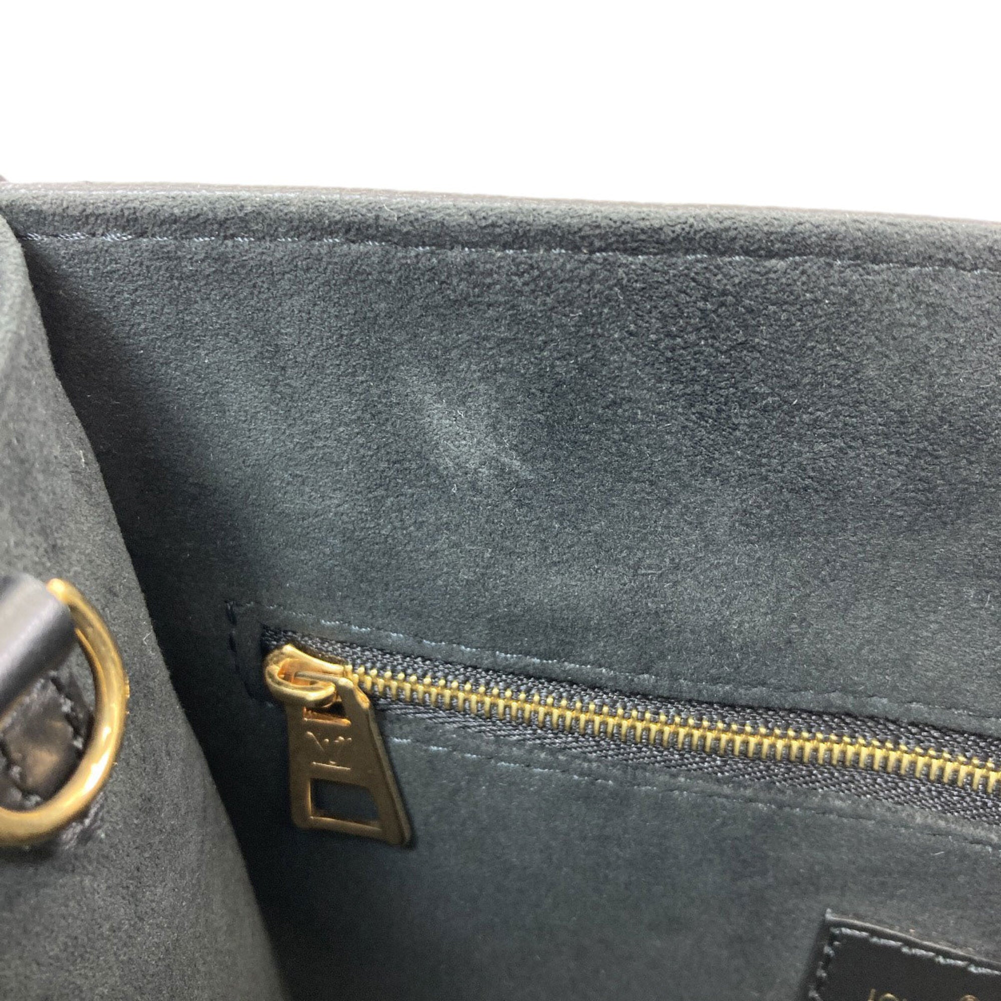 Louis Vuitton Black Monogram Empreinte Handbag (Pre-Owned)