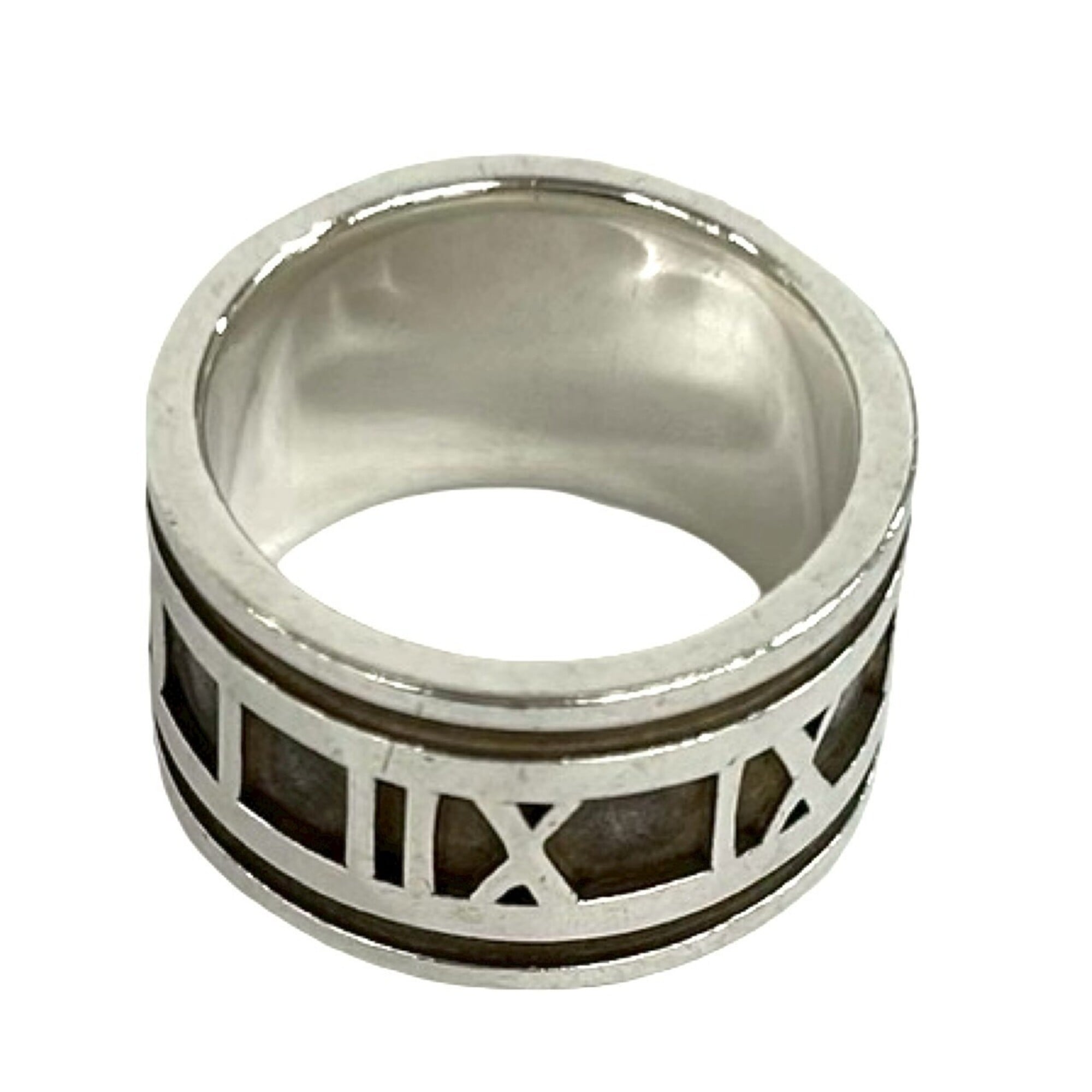 Tiffany Silver Silver 925 Band Ring (Pre-Owned)