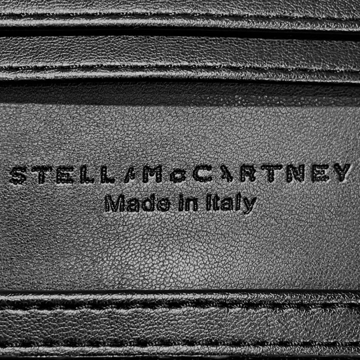 Stella Mccartney Black Faux Leather Wallet (Tri-Fold) (Pre-Owned)