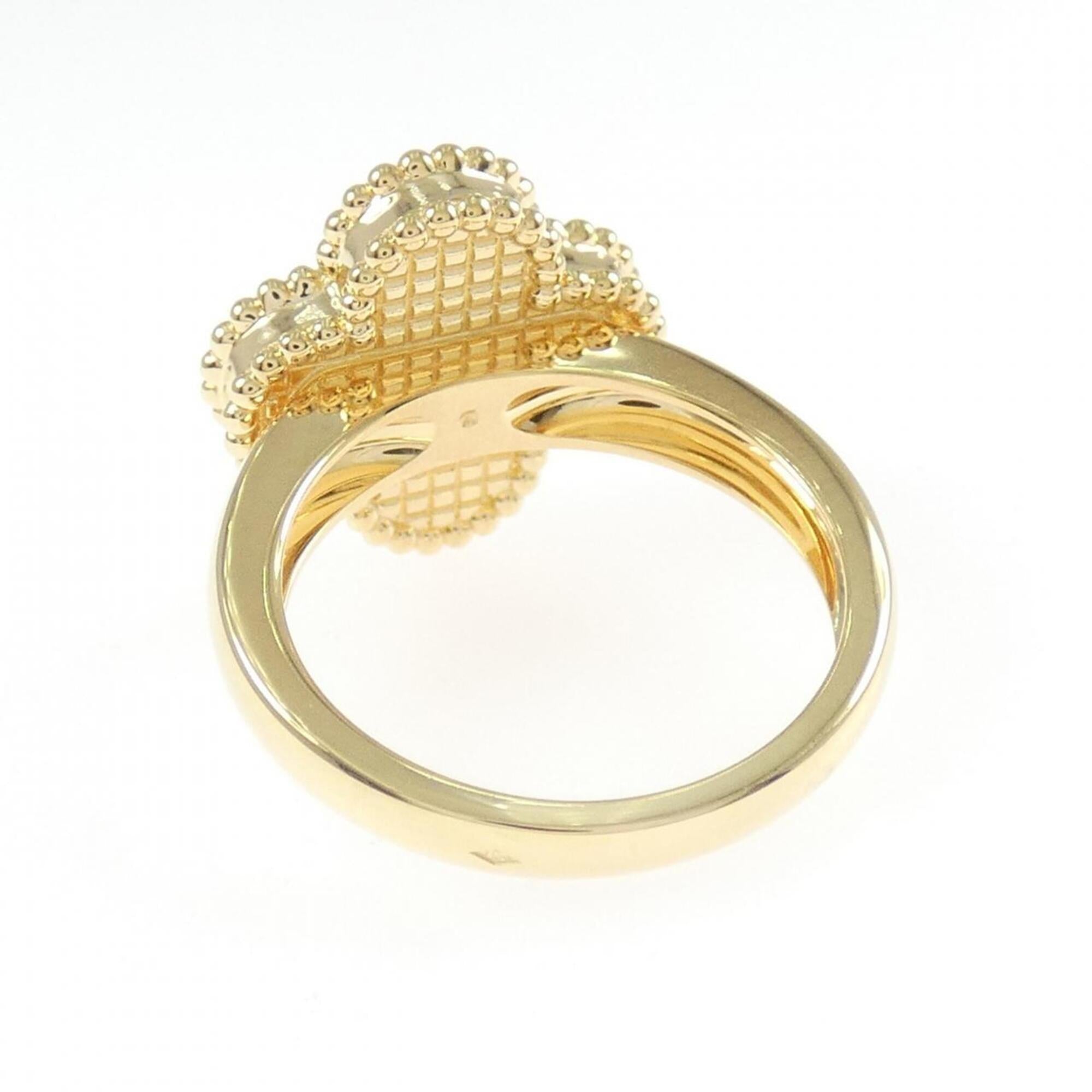 Van Cleef & Arpels Yellow Gold (18K) Band Ring (Pre-Owned)