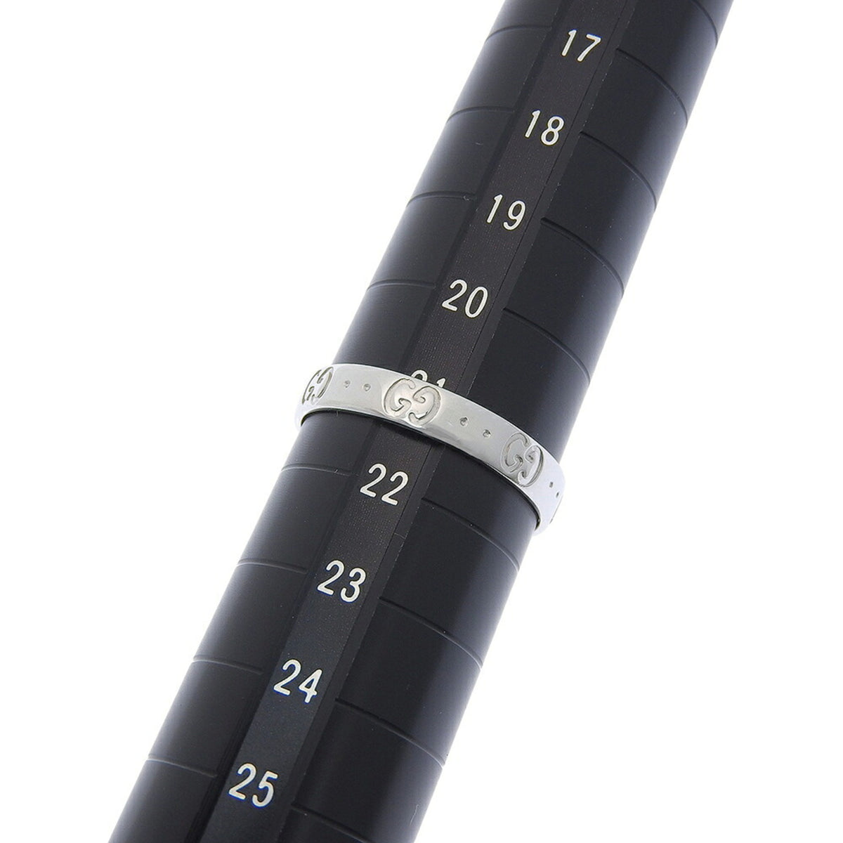 Gucci White Gold (18K) Band Ring (Pre-Owned)