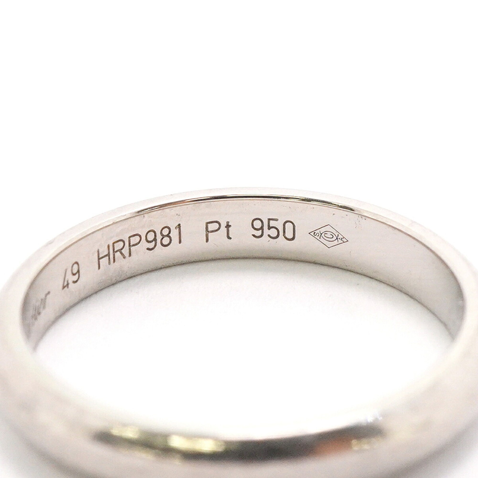 Cartier Platinum 950 Band Ring (Pre-Owned)