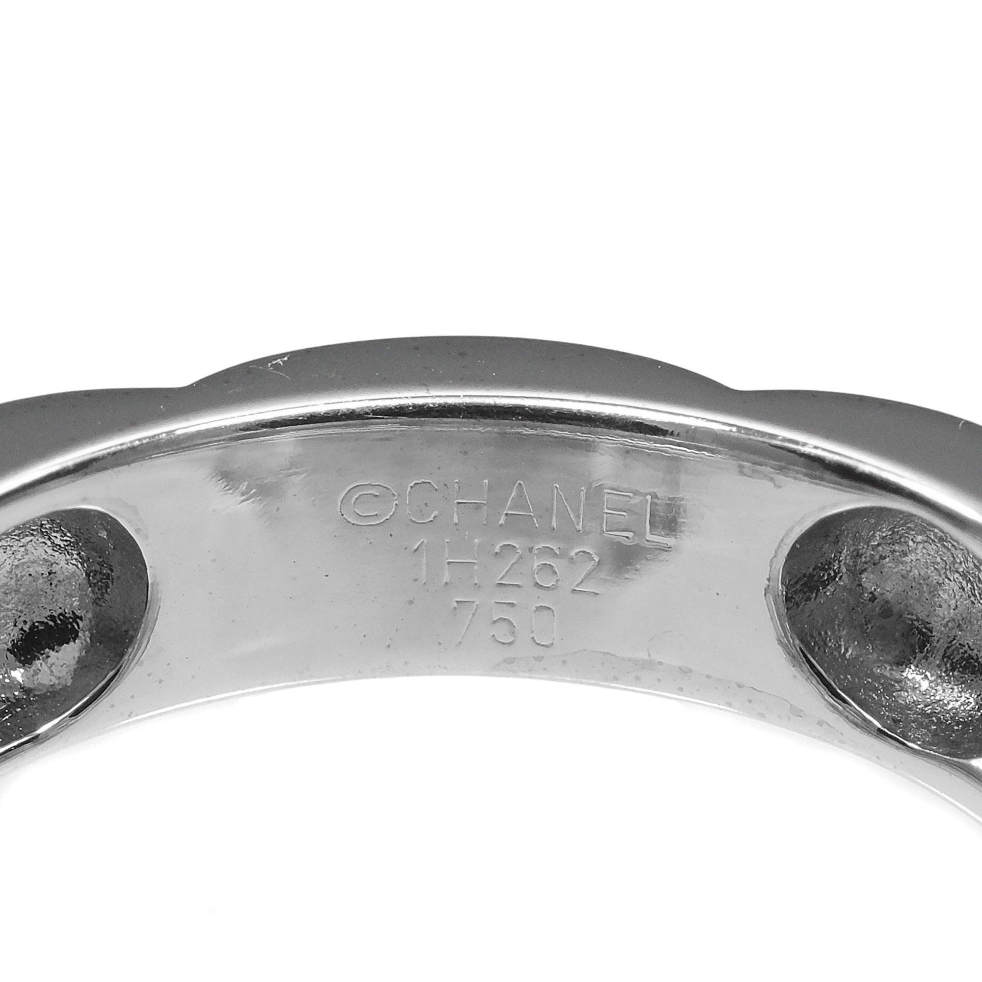Chanel White Gold (18K) Band Ring (Pre-Owned)