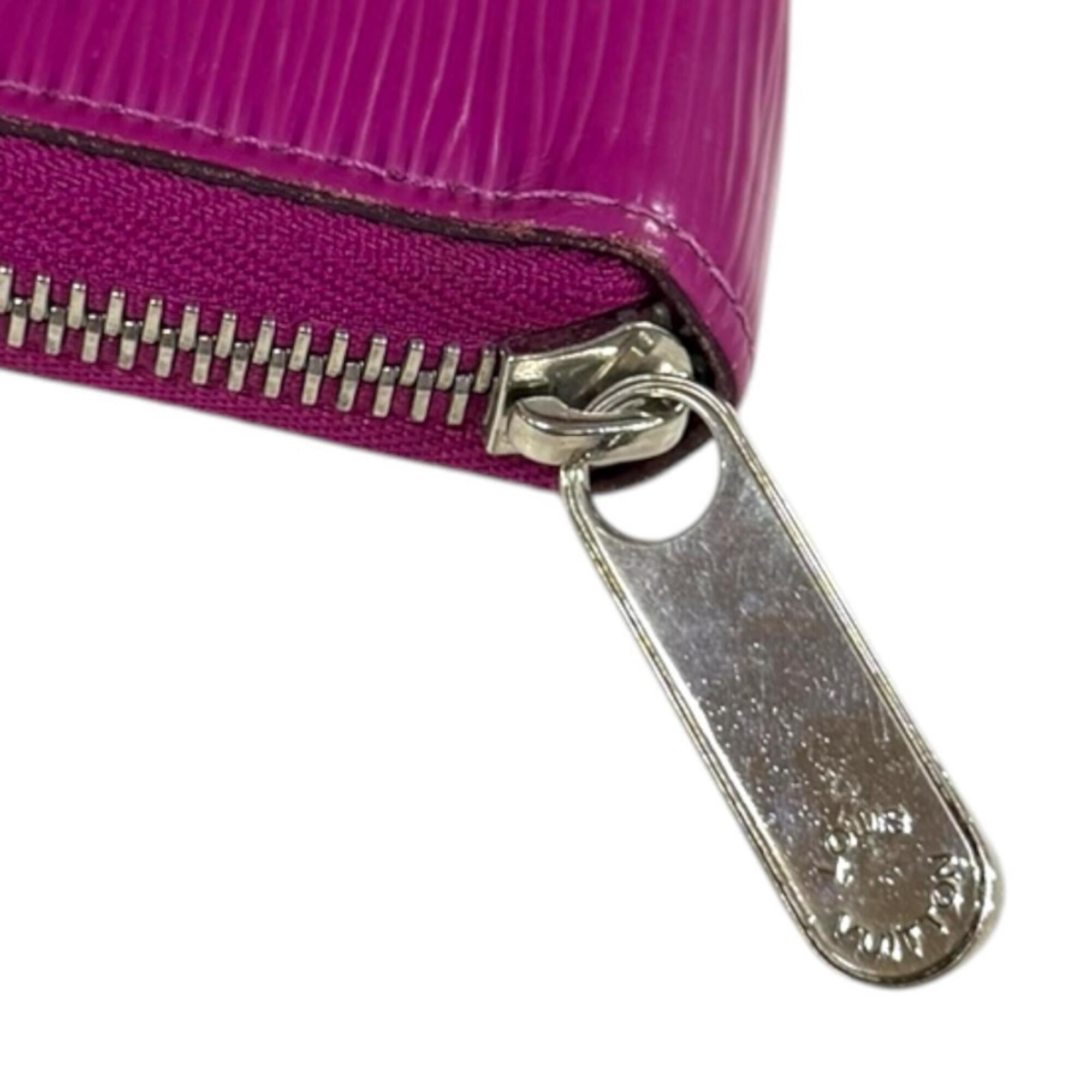 Louis Vuitton Epi Grenade Pink Epi Leather Long Wallet (Bi-Fold) (Pre-Owned)