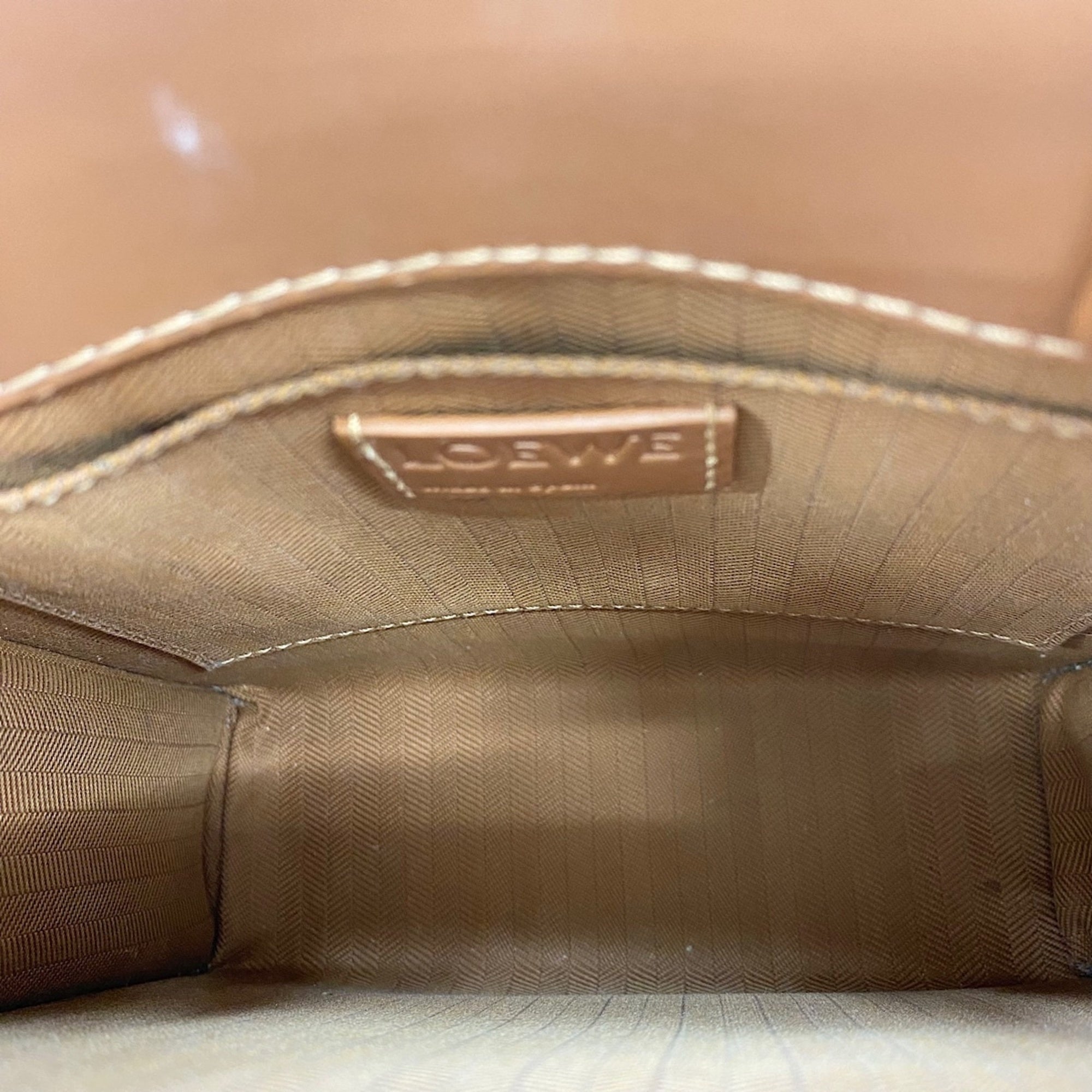 Loewe Brown Leather Handbag (Pre-Owned)