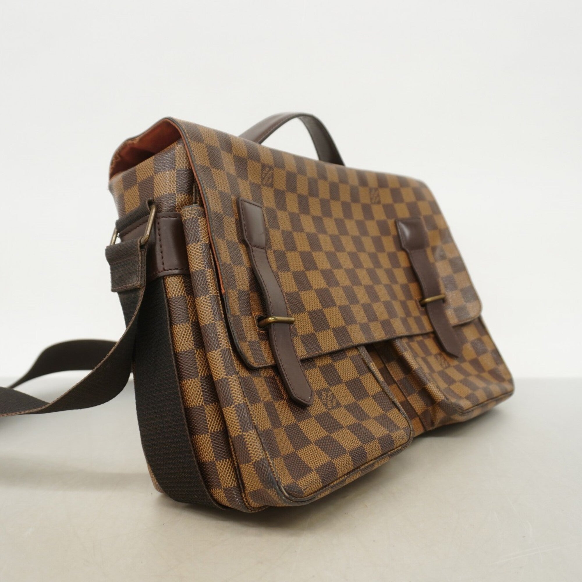 Louis Vuitton Ebene Handbag (Pre-Owned)
