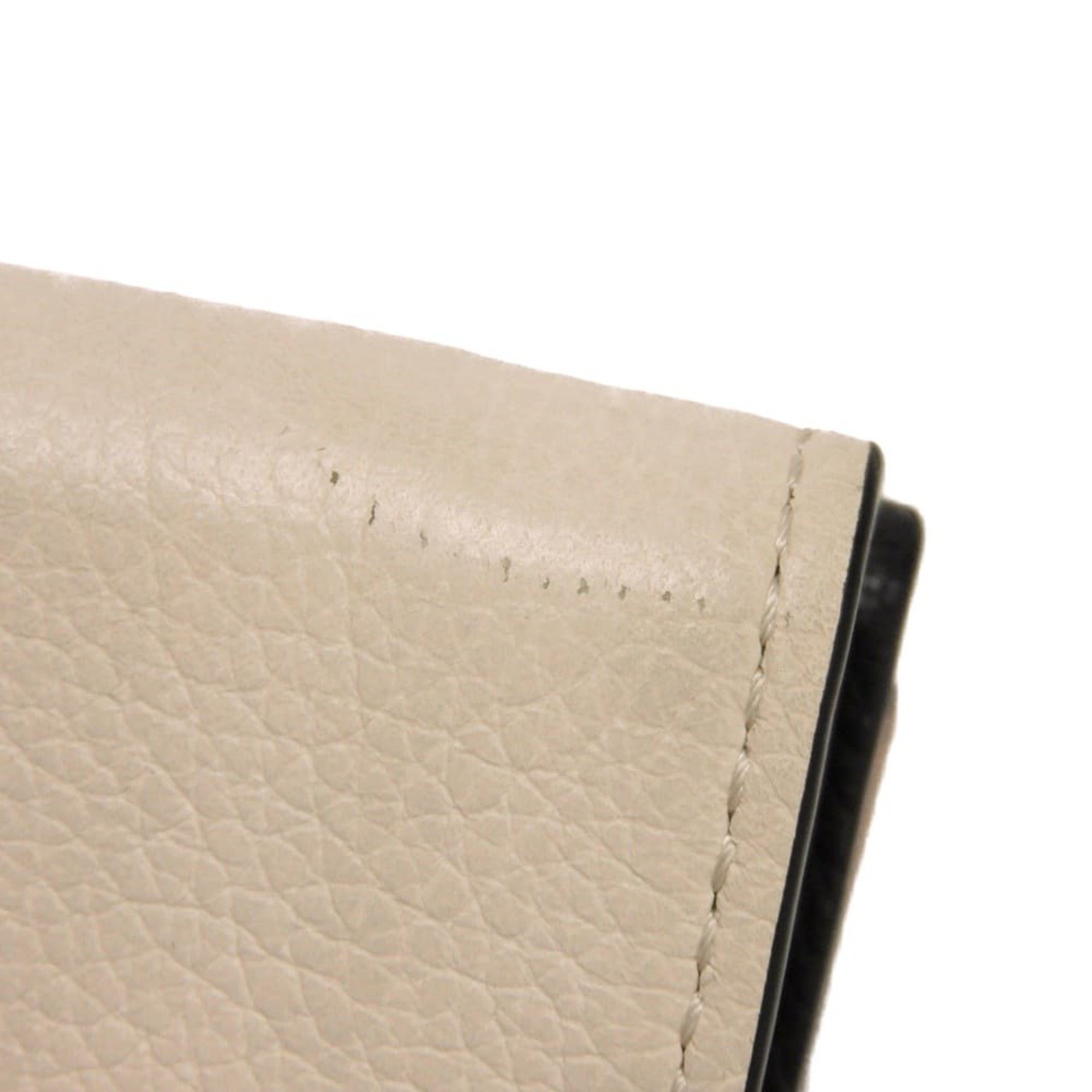 Louis Vuitton Noir Rose Tricolor Leather Wallet (Tri-Fold) (Pre-Owned)