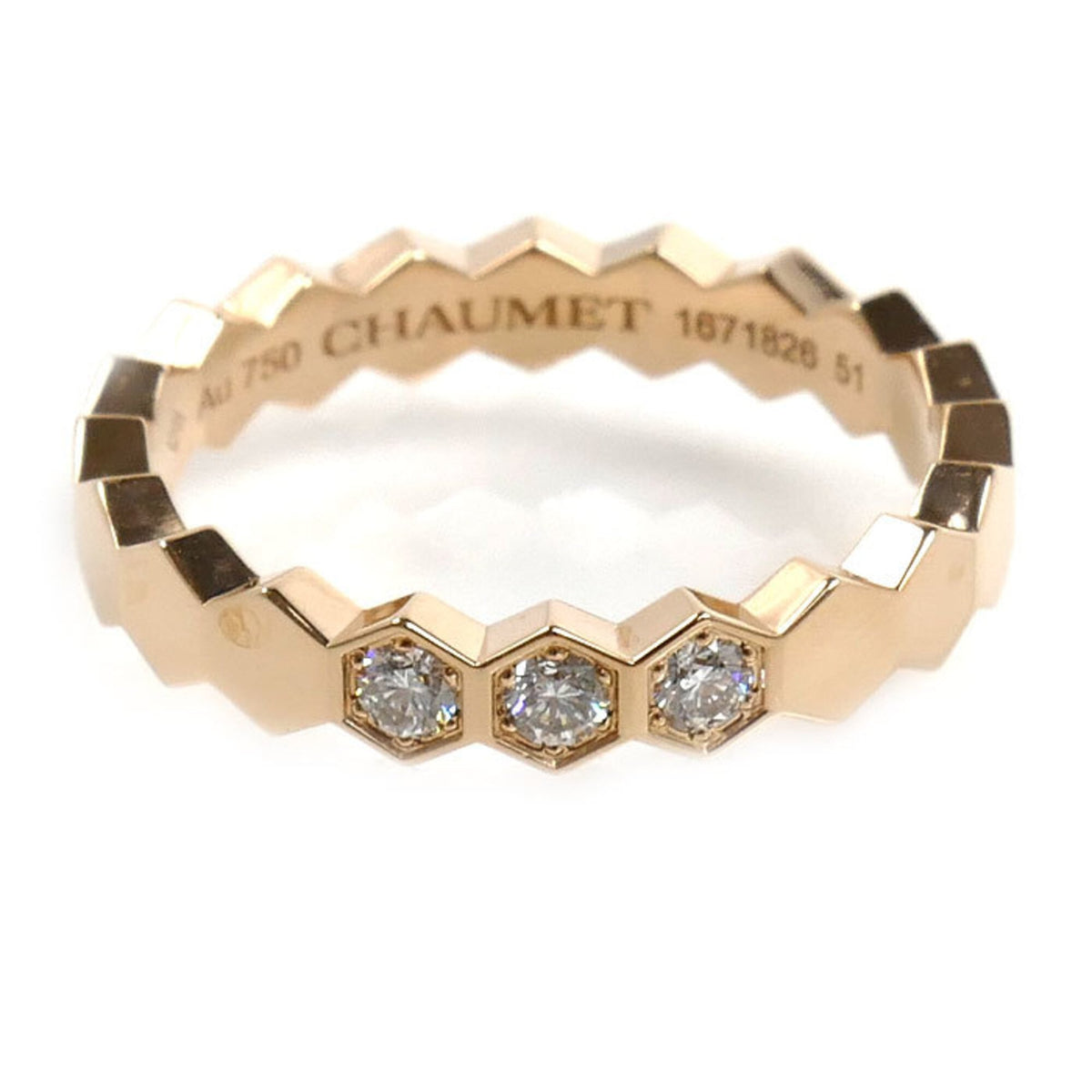 Chaumet Pink Gold (18K) Band Ring (Pre-Owned)
