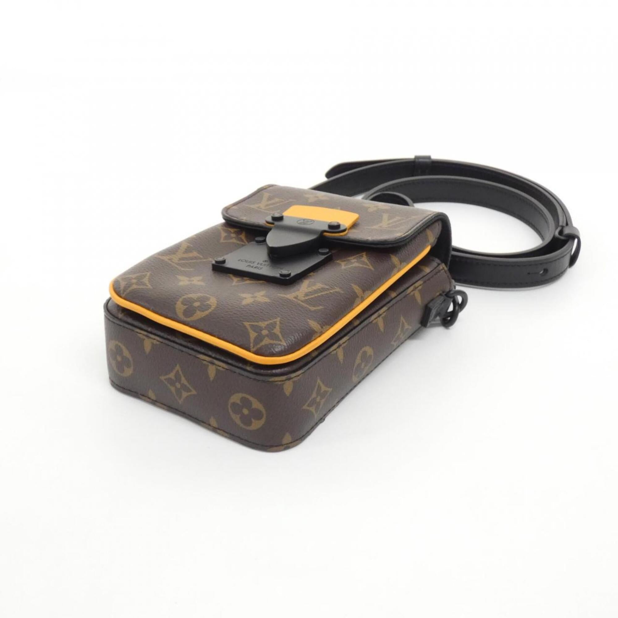 Louis Vuitton Monogram Macassar Marron Coated Canvas Shoulder Bag (Pre-Owned)