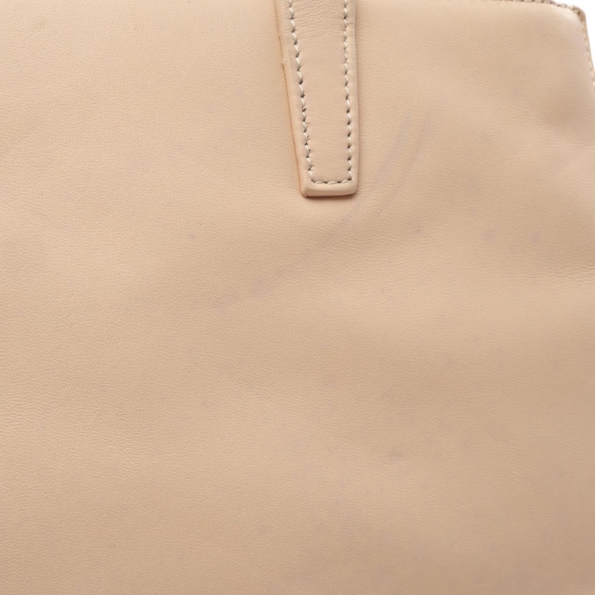 Loewe Beige Leather Handbag (Pre-Owned)