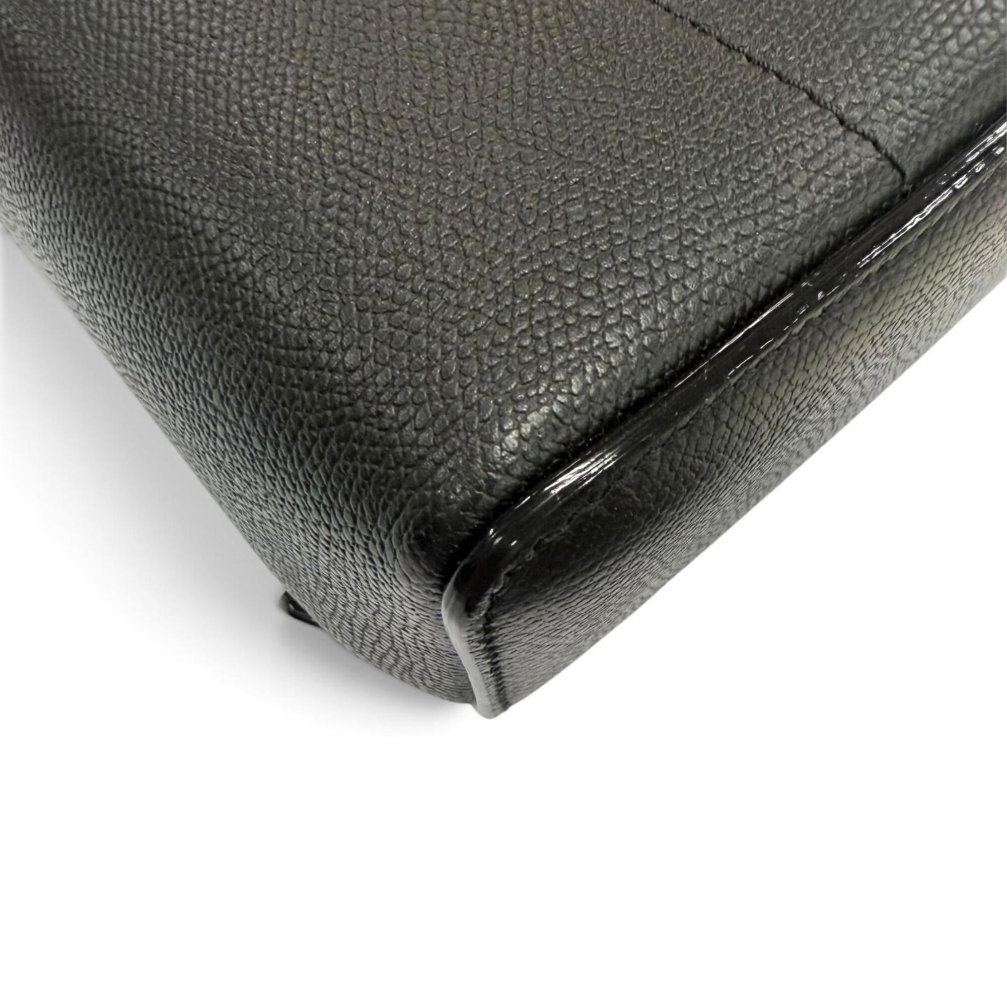 Valextra Black Leather Sling Bag (Pre-Owned)