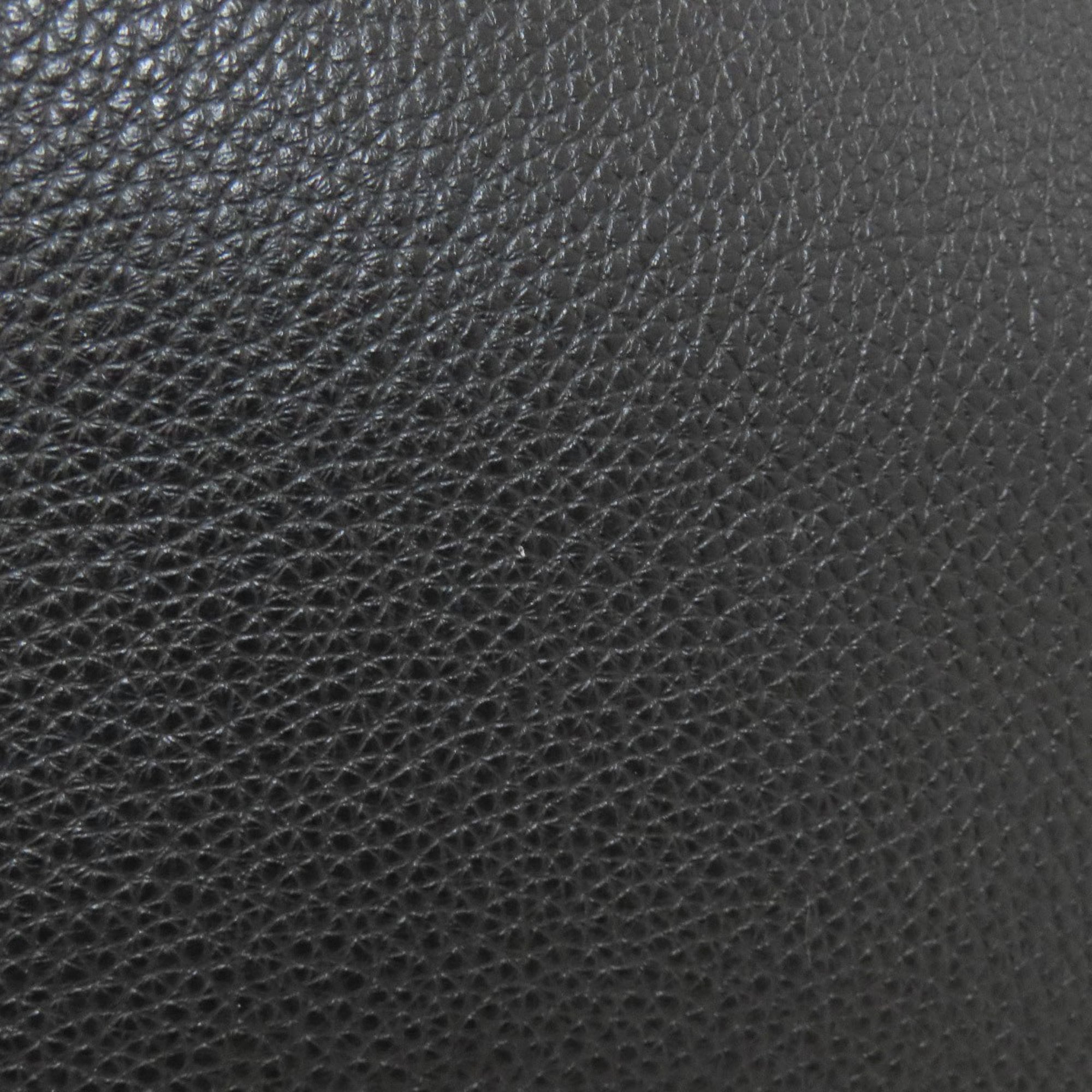 Versace Black Leather Tote Bag (Pre-Owned)